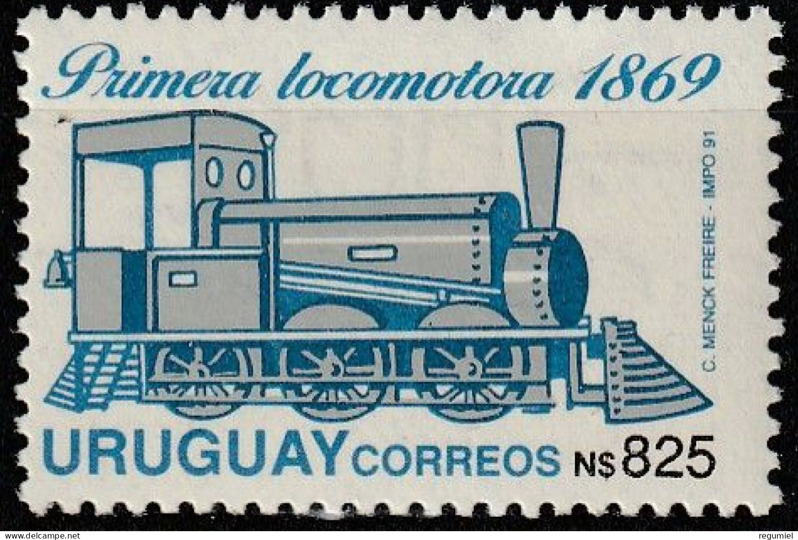 Uruguay 1395 ** MNH. 1991 - Uruguay