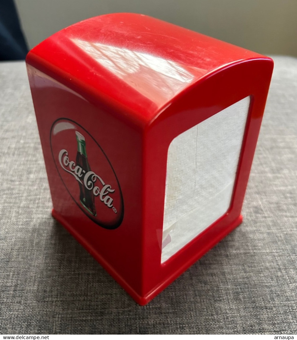 Boîte Distributrice De Serviettes En Papier Pour Bar Ou Table Coca Cola - Articoli Domestici