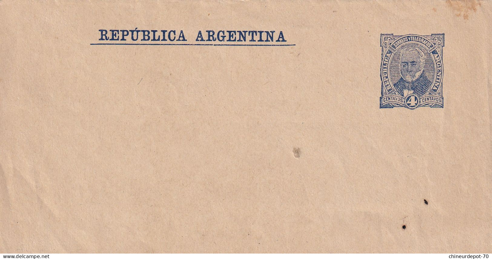 Enveloppe Argentine Argentina - Postwaardestukken
