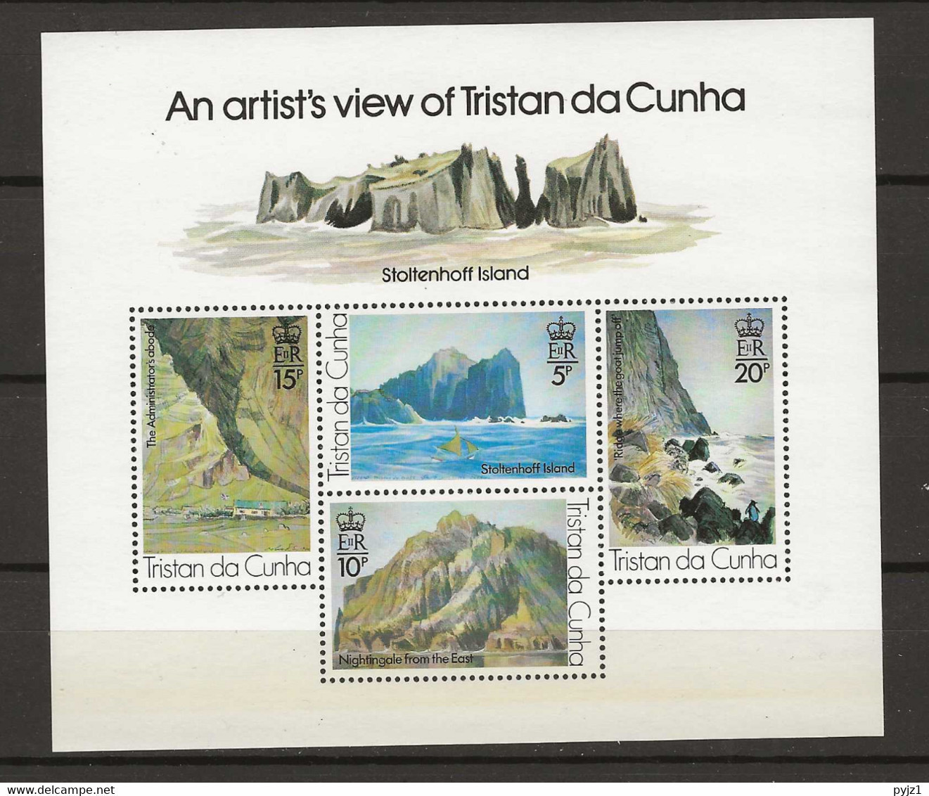 1980 MNH Tristan Da Cunha Postfris** - Tristan Da Cunha