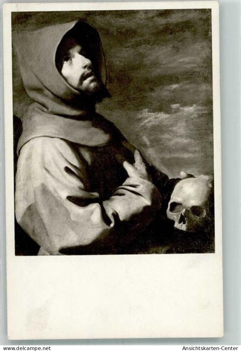 39792107 - Zurbaran : Der Hl. Franz Von Assisi Totenkopf - Sonstige & Ohne Zuordnung