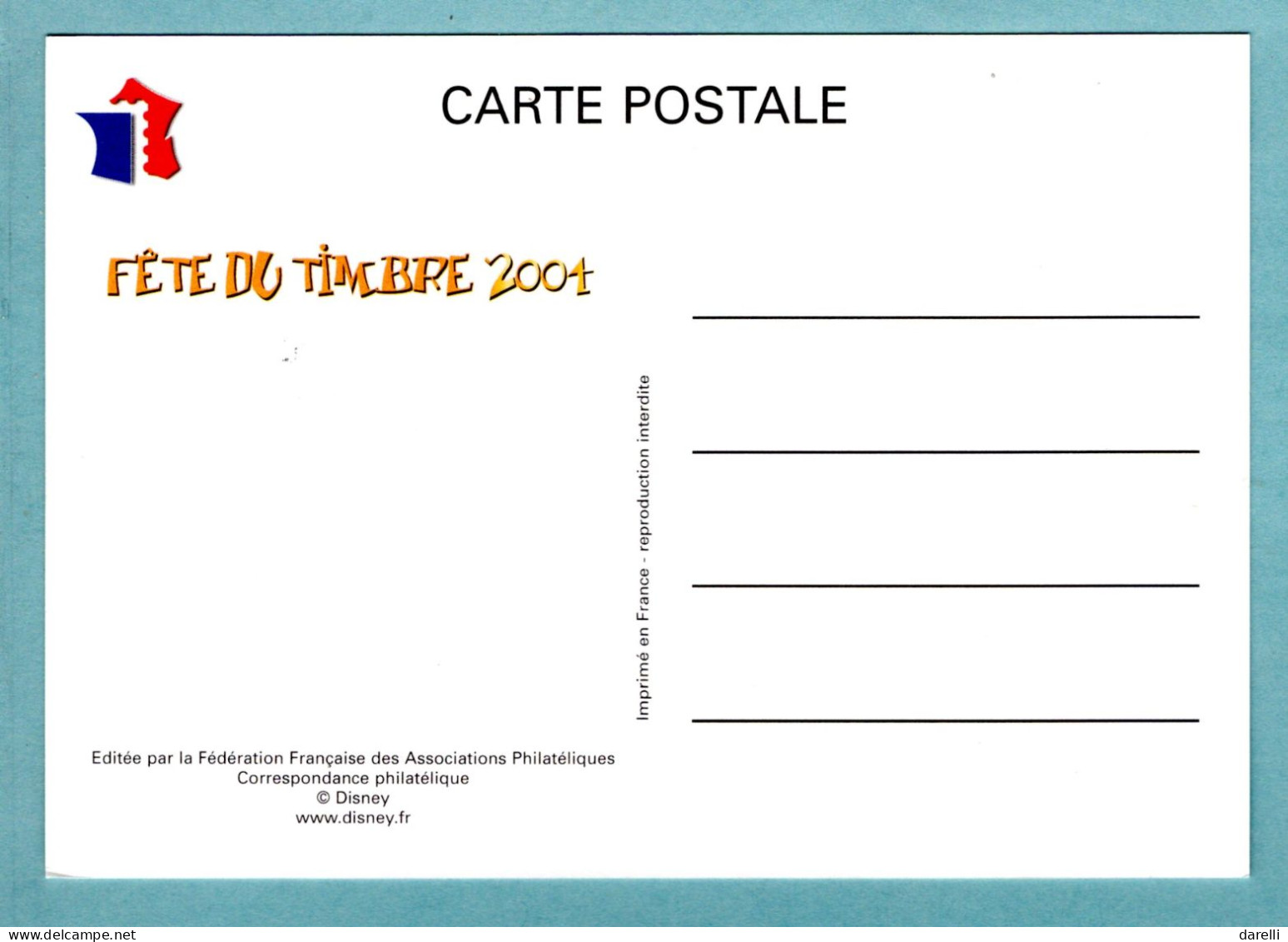 Carte Maximum 2004 - Fête Du Timbre 2004 - Donald - YT 3642 - 26 Valence - 2000-2009