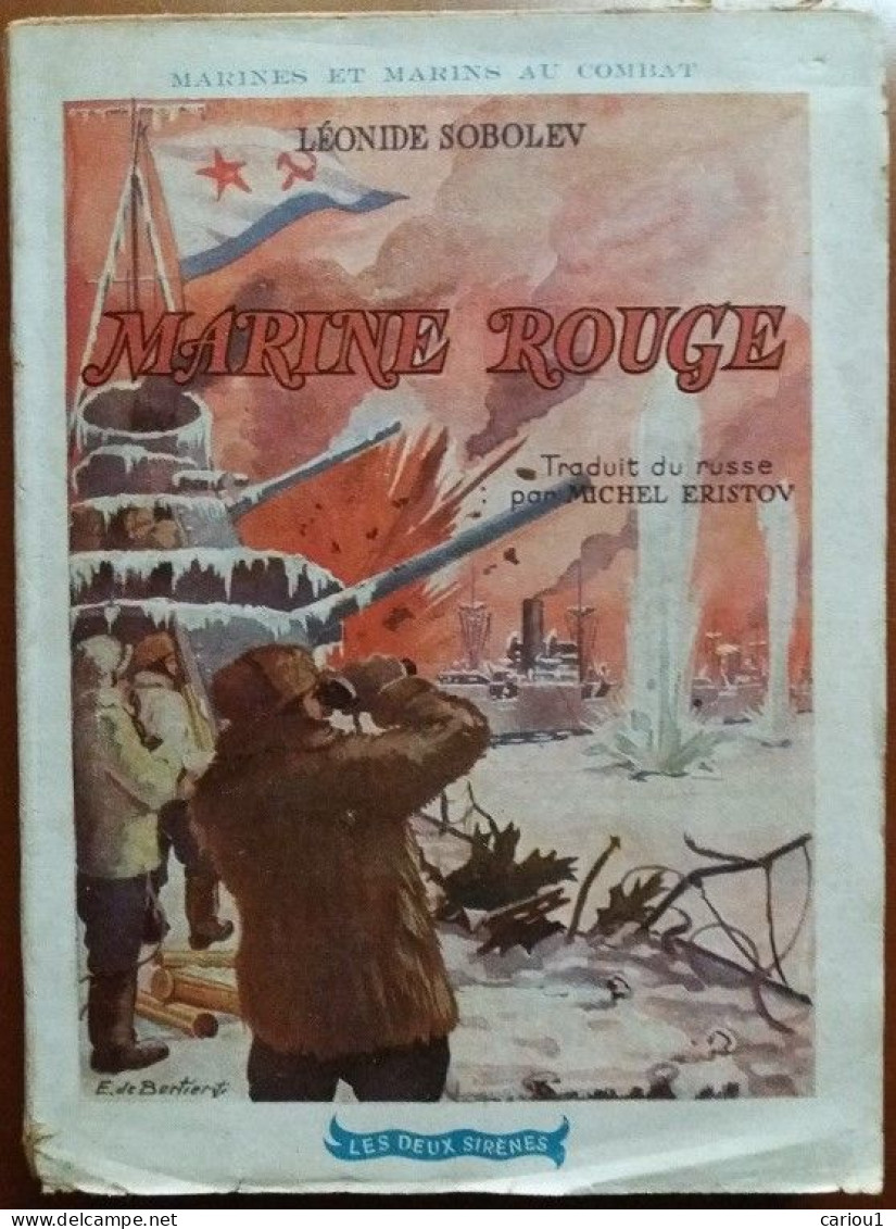 C1 Mer FRONT RUSSE Leonide Sobolev MARINE ROUGE Epuise 1947 URSS PRIX STALINE PORT INCLUS France - Frans