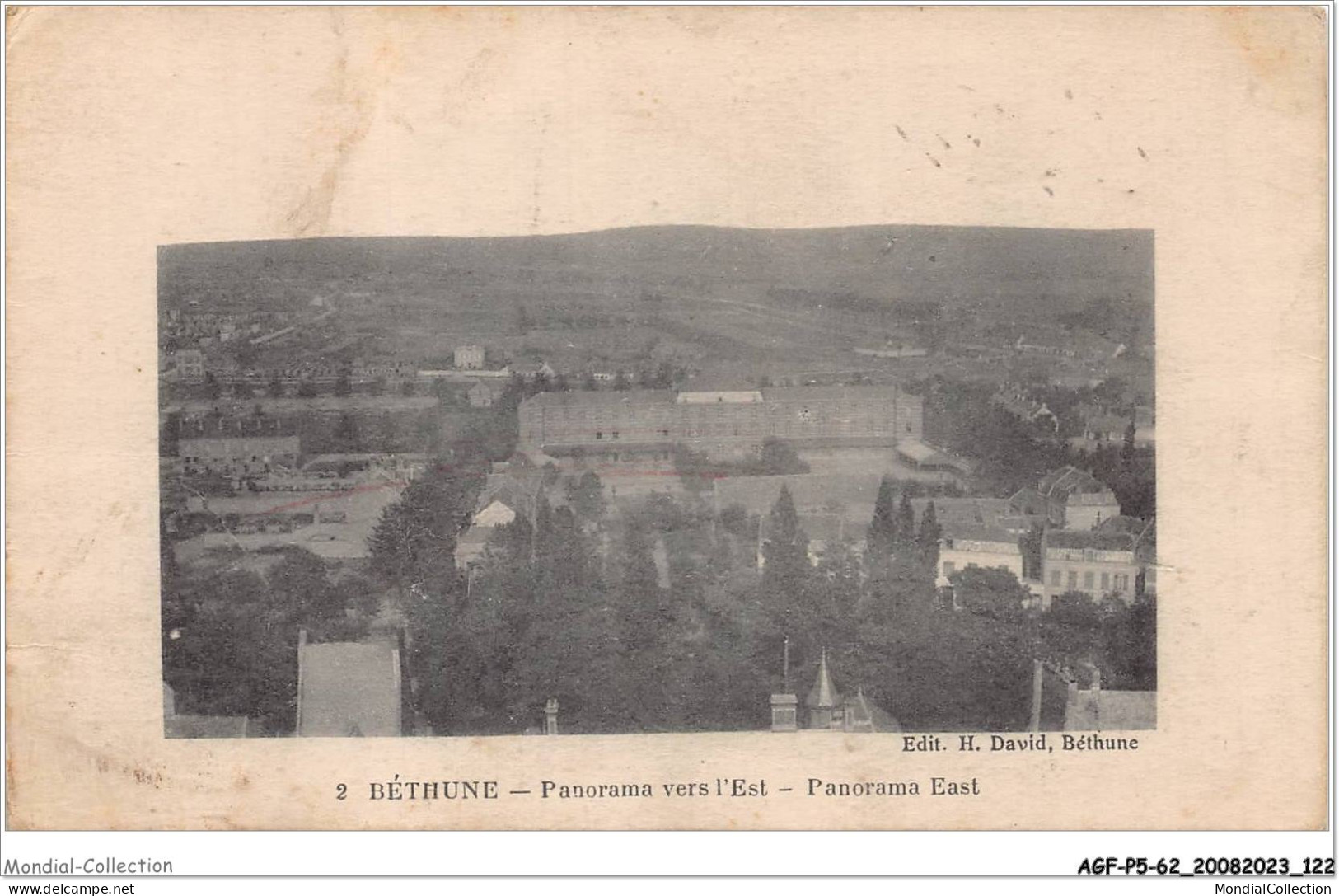 AGFP5-62-0459 - BETHUNE - Panorama Vers L'est  - Bethune