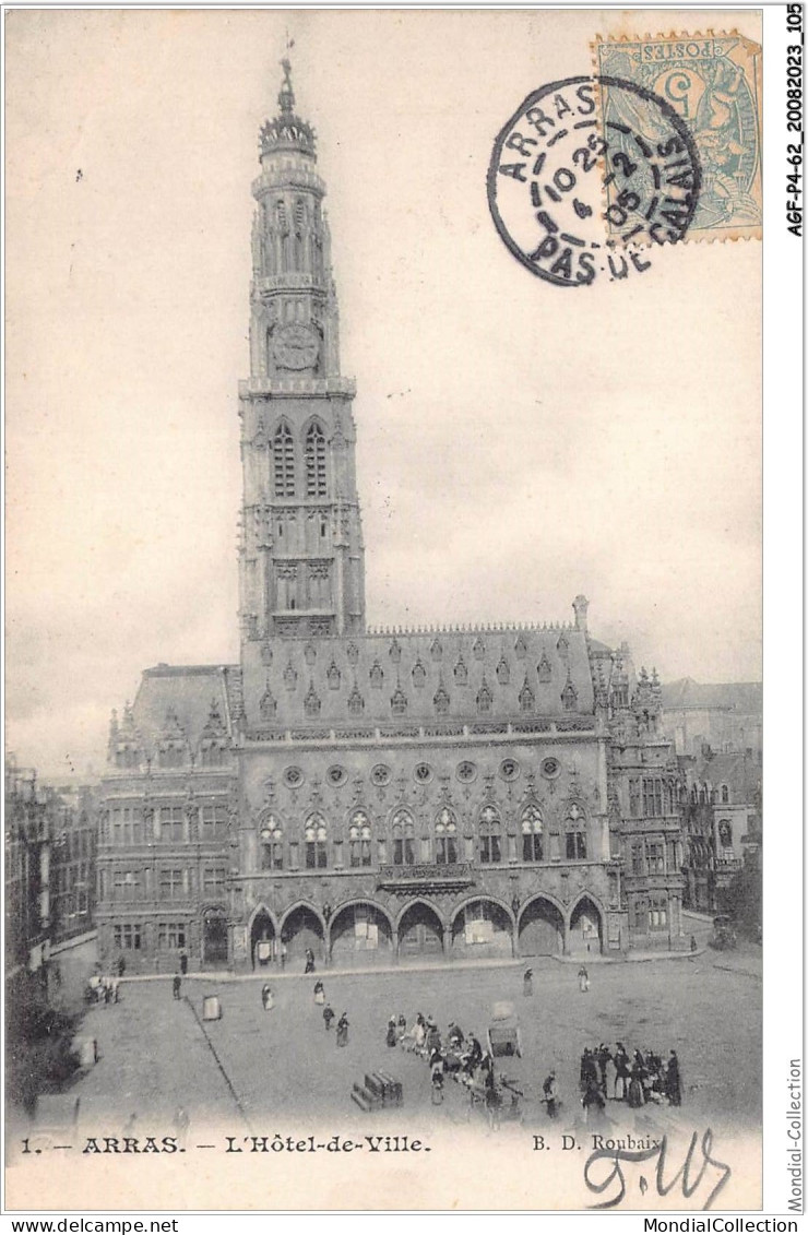 AGFP4-62-0346 - ARRAS - L'hôtel De Ville  - Arras