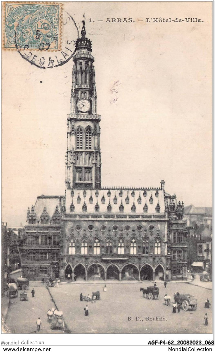 AGFP4-62-0327 - ARRAS - L'hôtel De Ville  - Arras