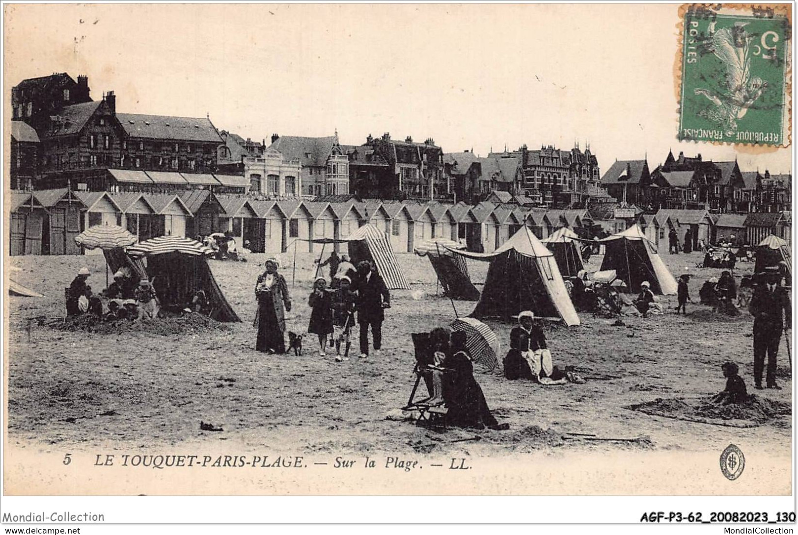 AGFP3-62-0268 - LE TOUQUET PARIS-PLAGE - Sur La Plage  - Le Touquet