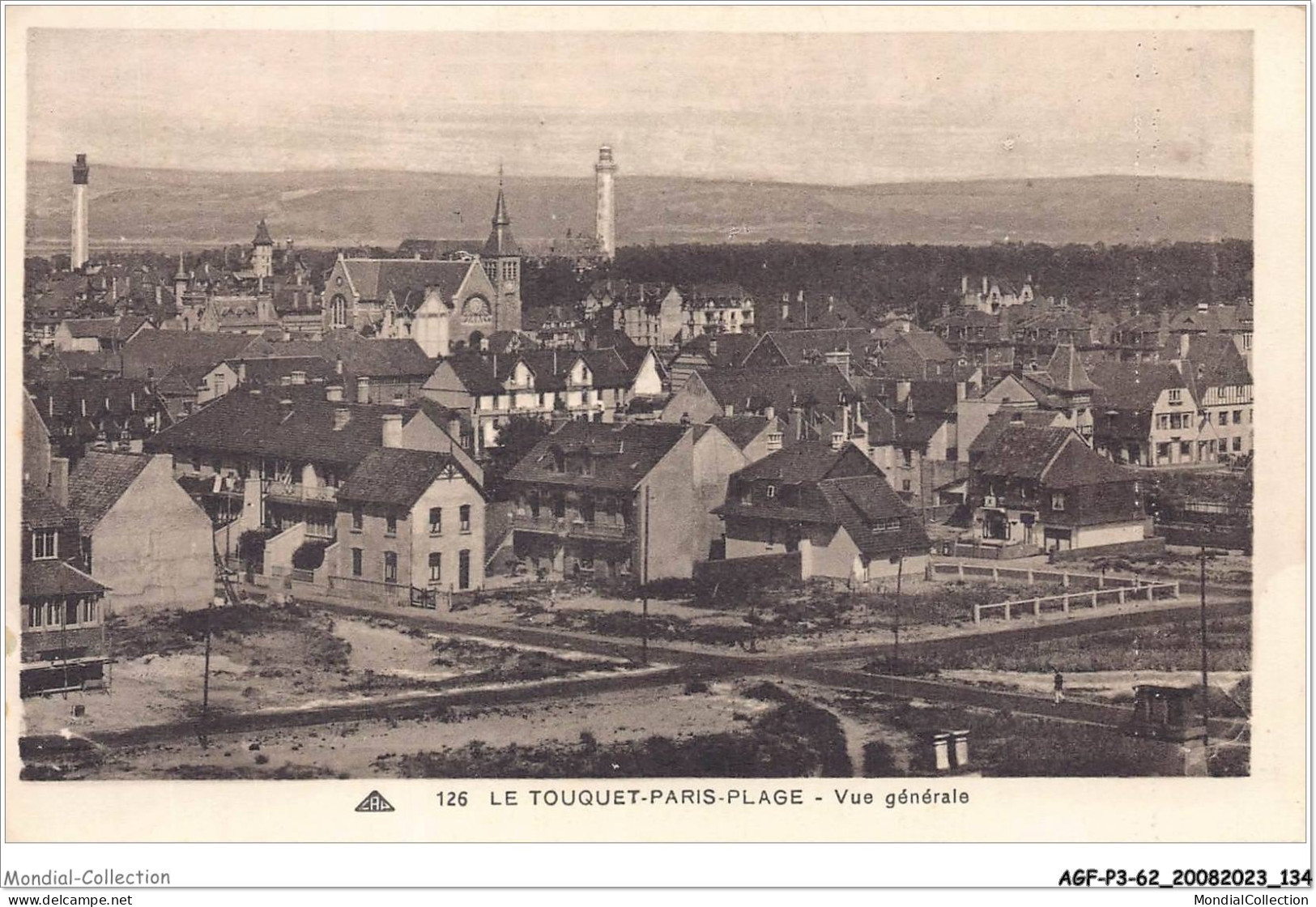 AGFP3-62-0270 - LE TOUQUET PARIS-PLAGE - Vue Générale  - Le Touquet