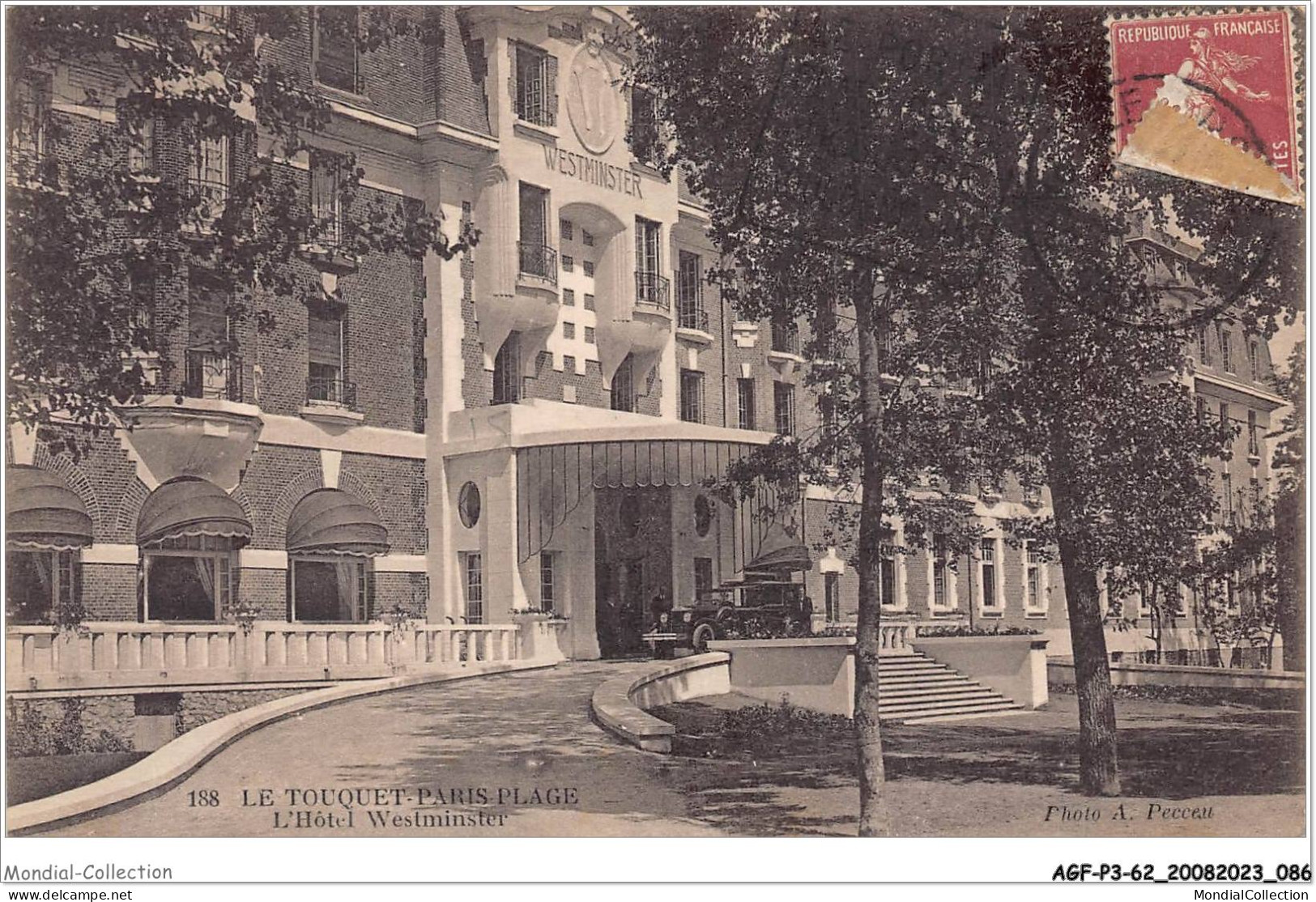 AGFP3-62-0246 - LE TOUQUET PARIS-PLAGE - L'hôtel Westminster  - Le Touquet