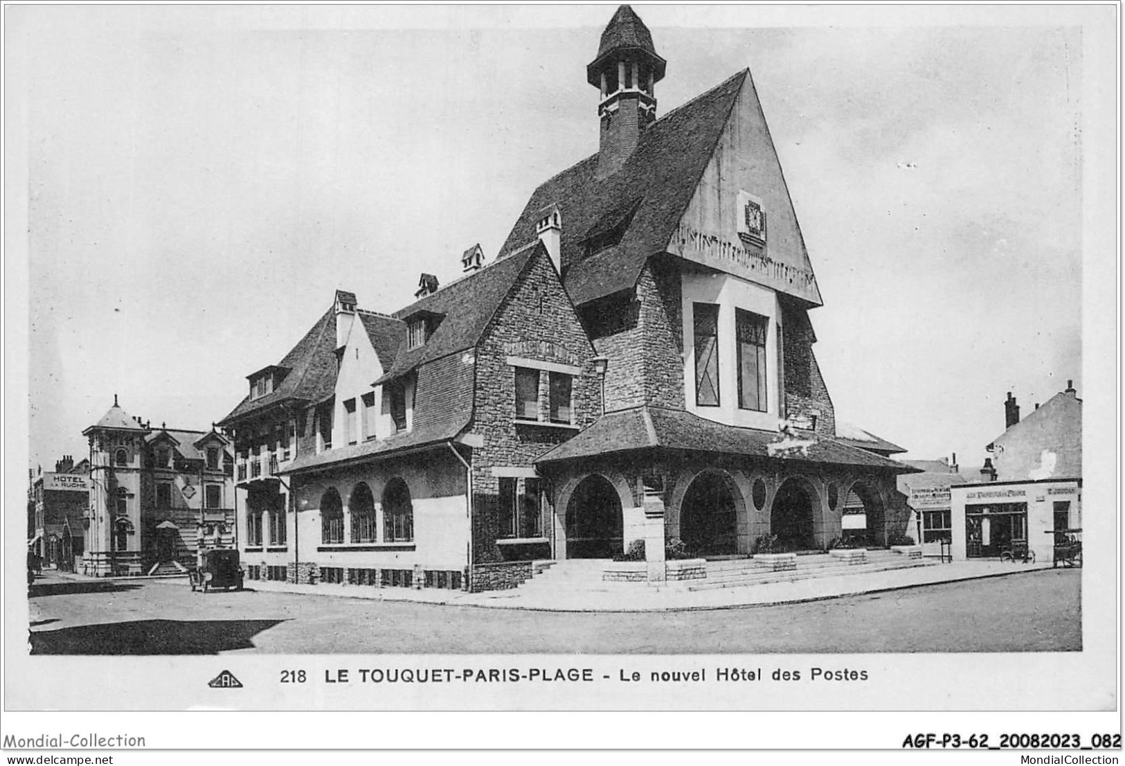 AGFP3-62-0244 - LE TOUQUET PARIS-PLAGE - Le Nouvel Hôtel Des Postes  - Le Touquet