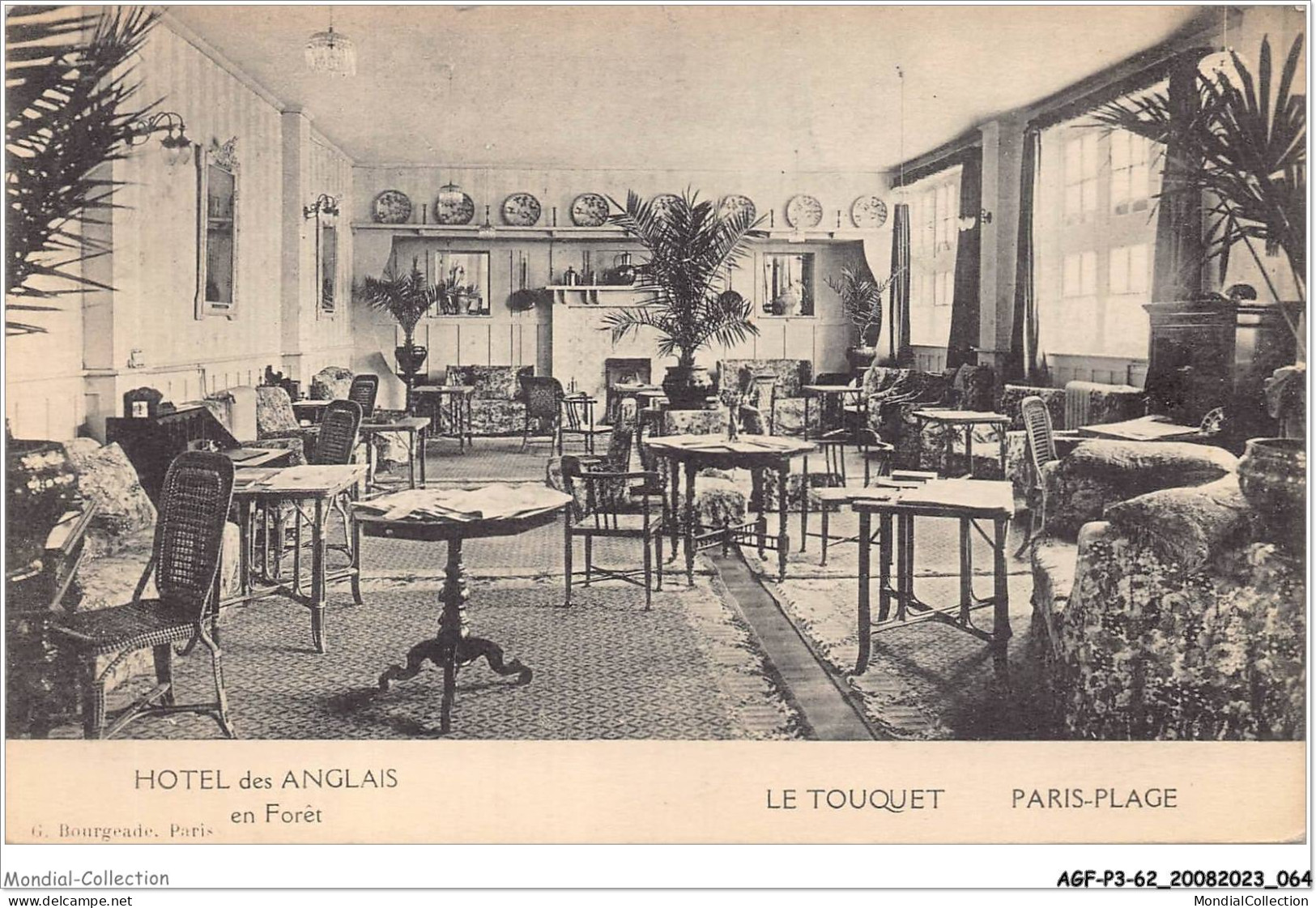 AGFP3-62-0235 - LE TOUQUET PARIS-PLAGE - Hotel De Anglais - En Forêt  - Le Touquet