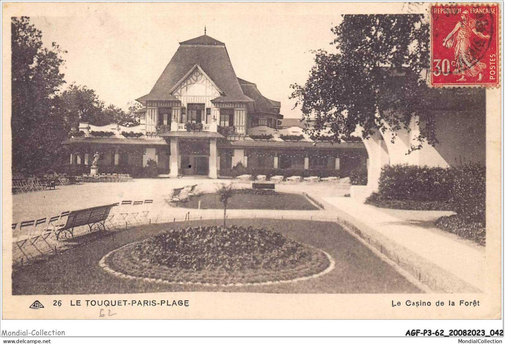 AGFP3-62-0224 - LE TOUQUET PARIS-PLAGE - Le Casino De La Forêt  - Le Touquet