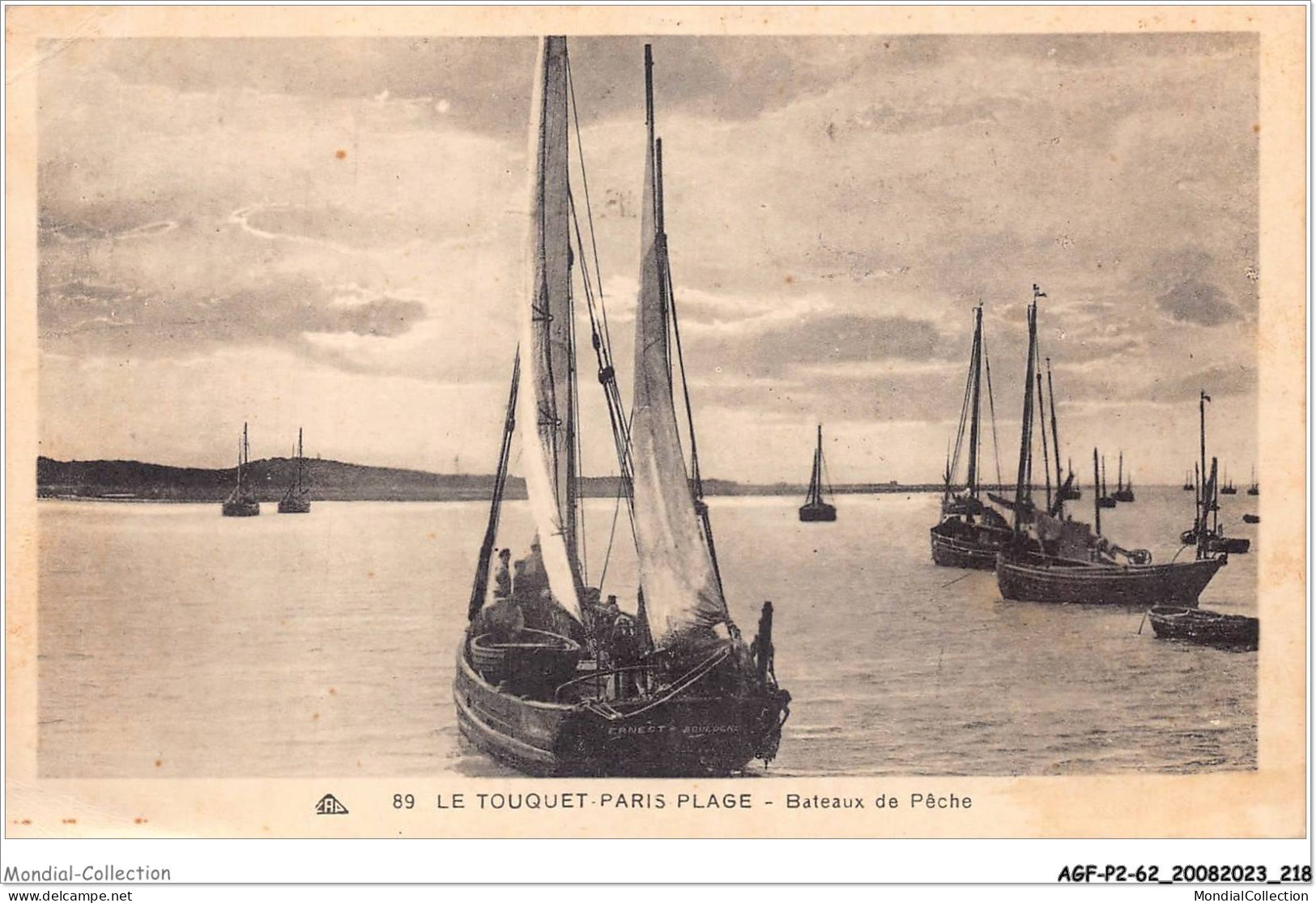 AGFP2-62-0200 - LE TOUQUET PARIS-PLAGE - Bateaux De Pêche  - Le Touquet