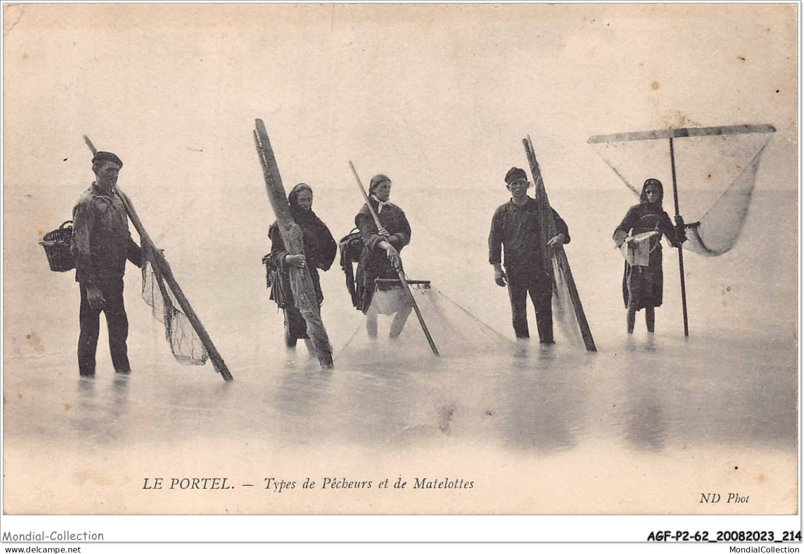 AGFP2-62-0198 - LE PORTEL - Types De Pêcheurs Et De Matelottes  - Le Portel