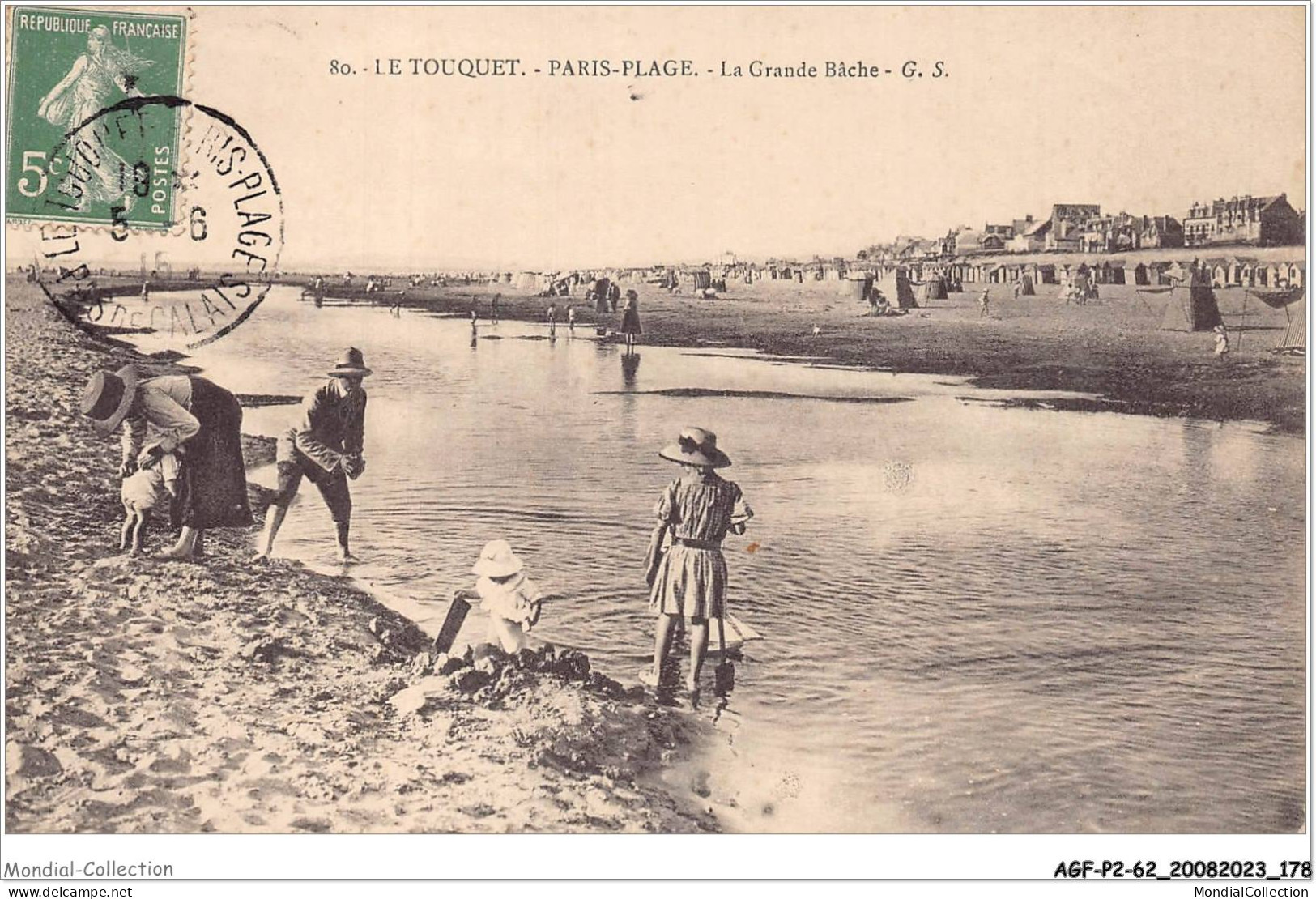 AGFP2-62-0180 - LE TOUQUET PARIS-PLAGE - La Grande Bâche  - Le Touquet