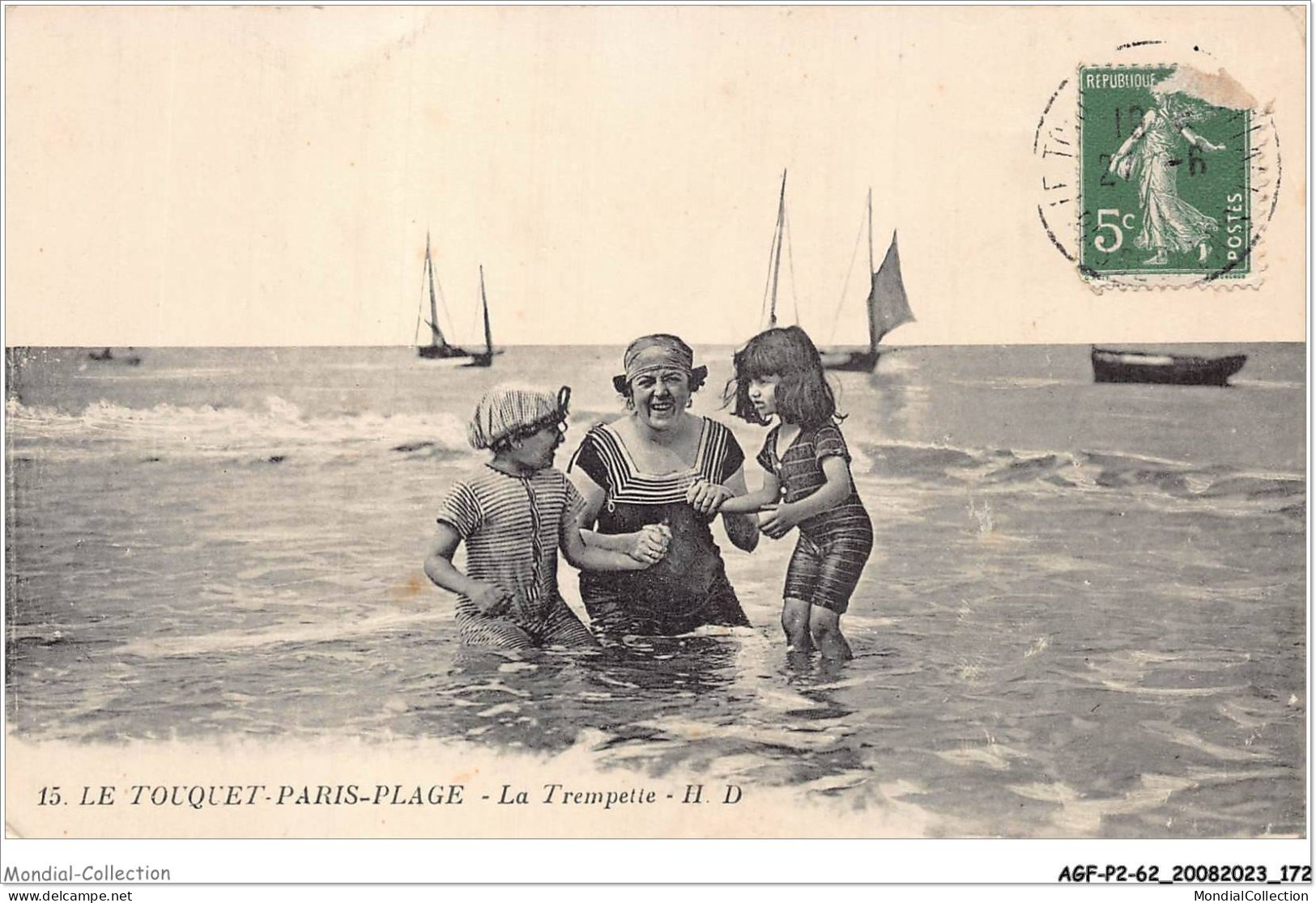 AGFP2-62-0177 - LE TOUQUET-PARIS-PLAGE - La Trempette  - Le Touquet