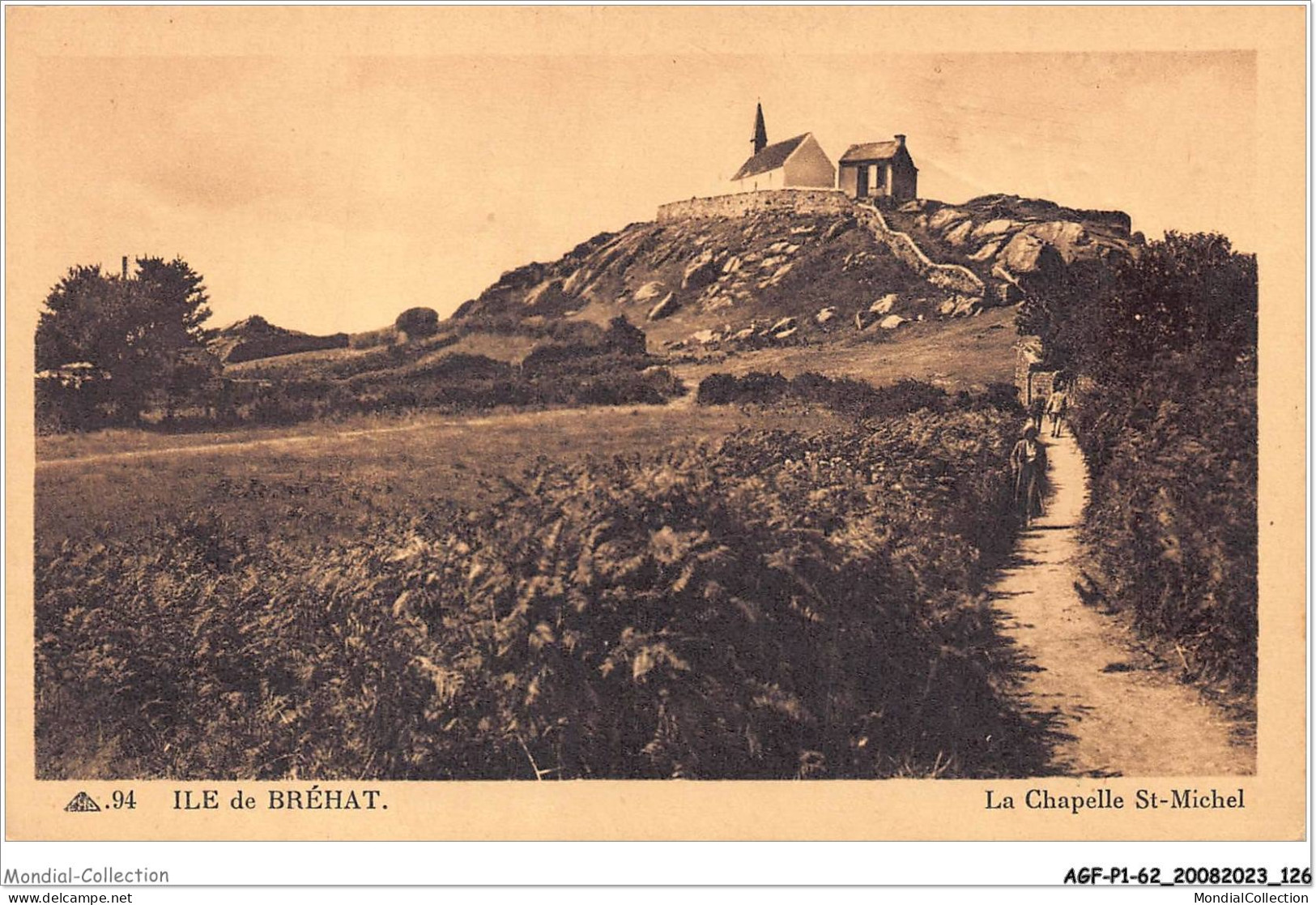 AGFP1-22-0064 - ILE DE BREHAT - La Chapelle St-michel  - Ile De Bréhat