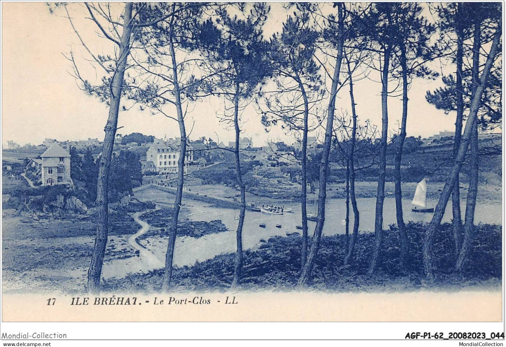 AGFP1-22-0023 - ILE DE BREHAT - Le Port Clos  - Ile De Bréhat