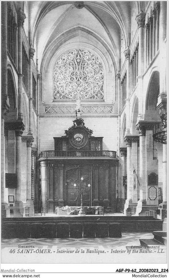 AGFP9-62-0870 - SAINT-OMER - Intérieur De La Basilique  - Saint Omer