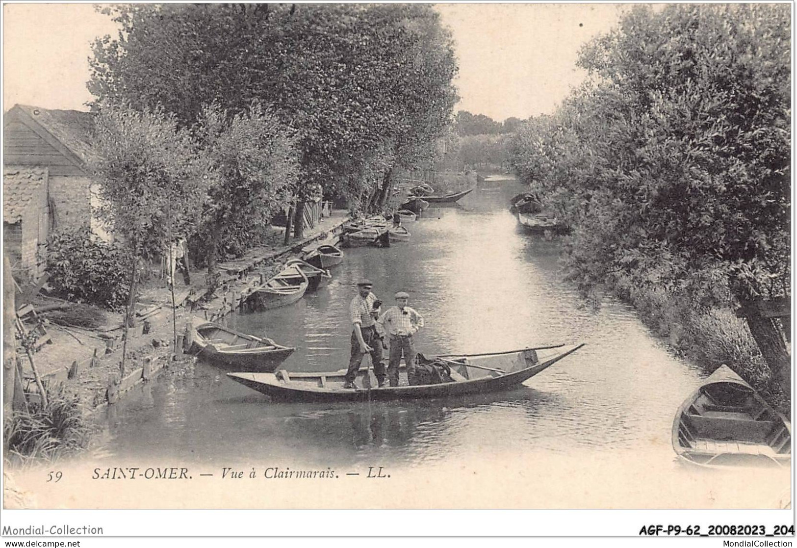 AGFP9-62-0860 - SAINT-OMER - Vue à Clairmarais  - Saint Omer