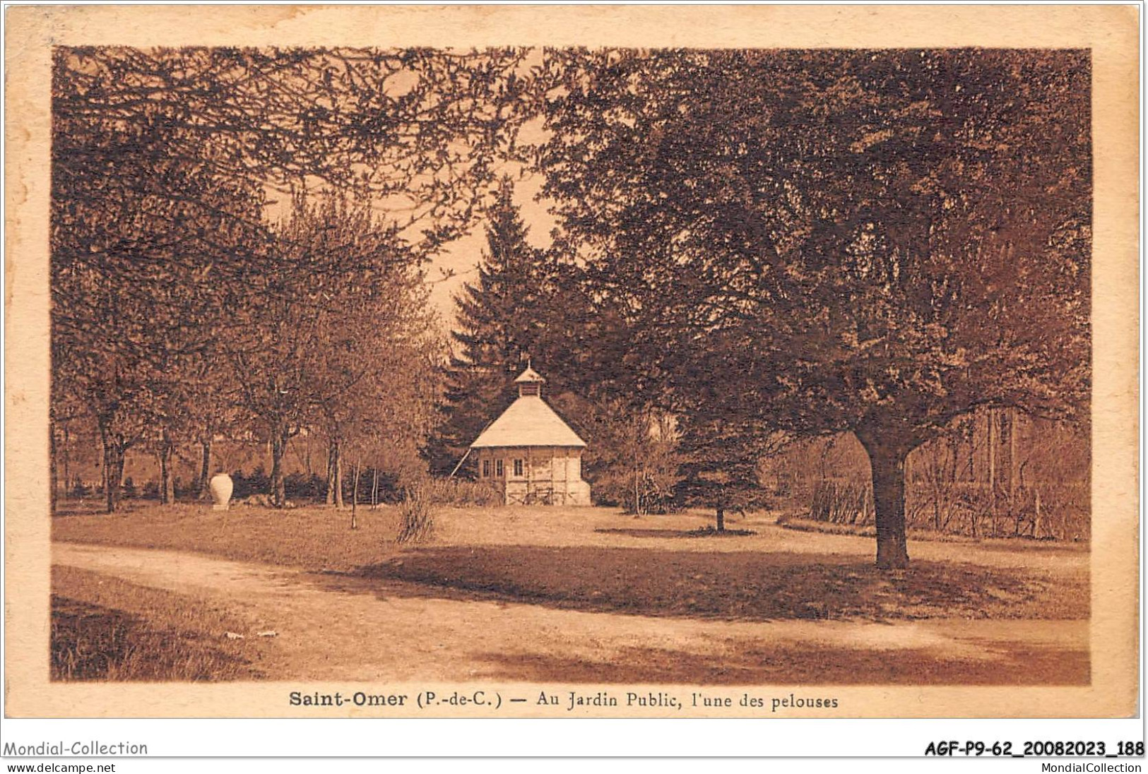 AGFP9-62-0852 - SAINT-OMER - Au Jardin Public - L'une Des Pelouses  - Saint Omer