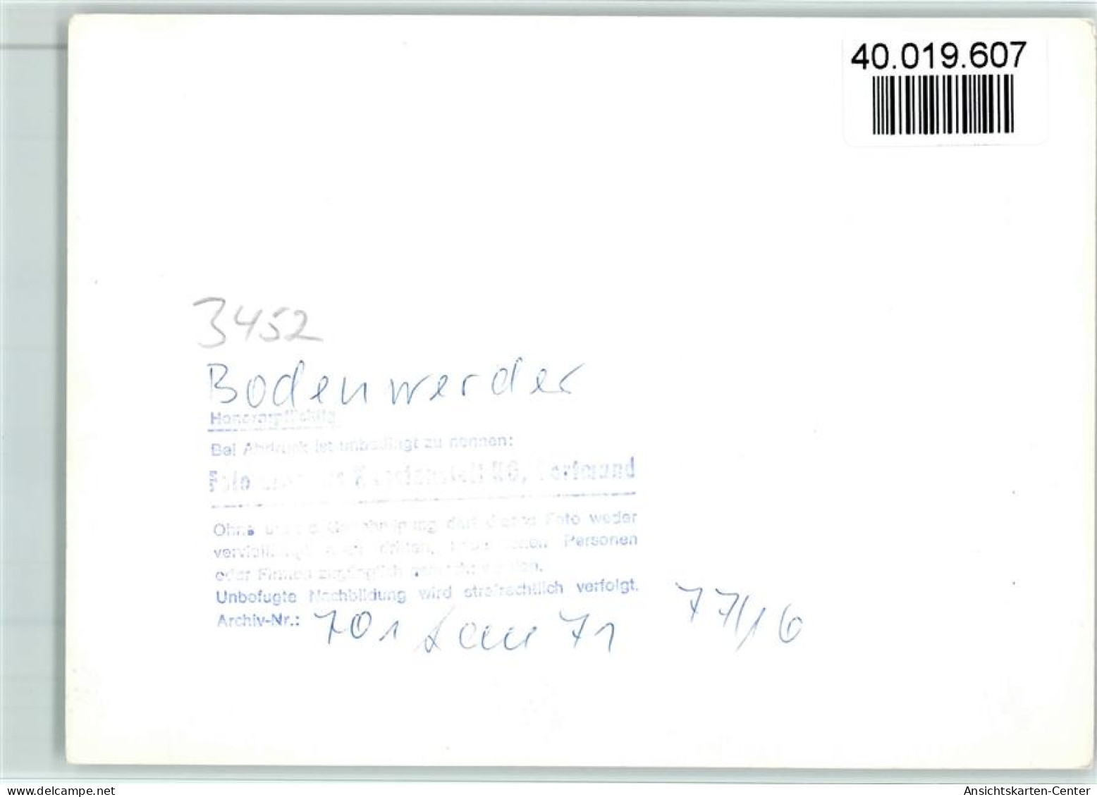 40019607 - Bodenwerder - Bodenwerder