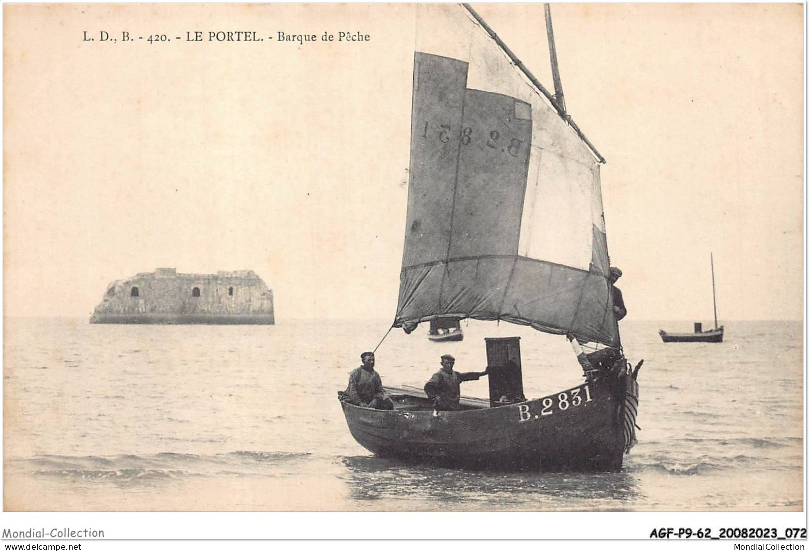 AGFP9-62-0794 - LE PORTEL - Barque De Pêche  - Le Portel