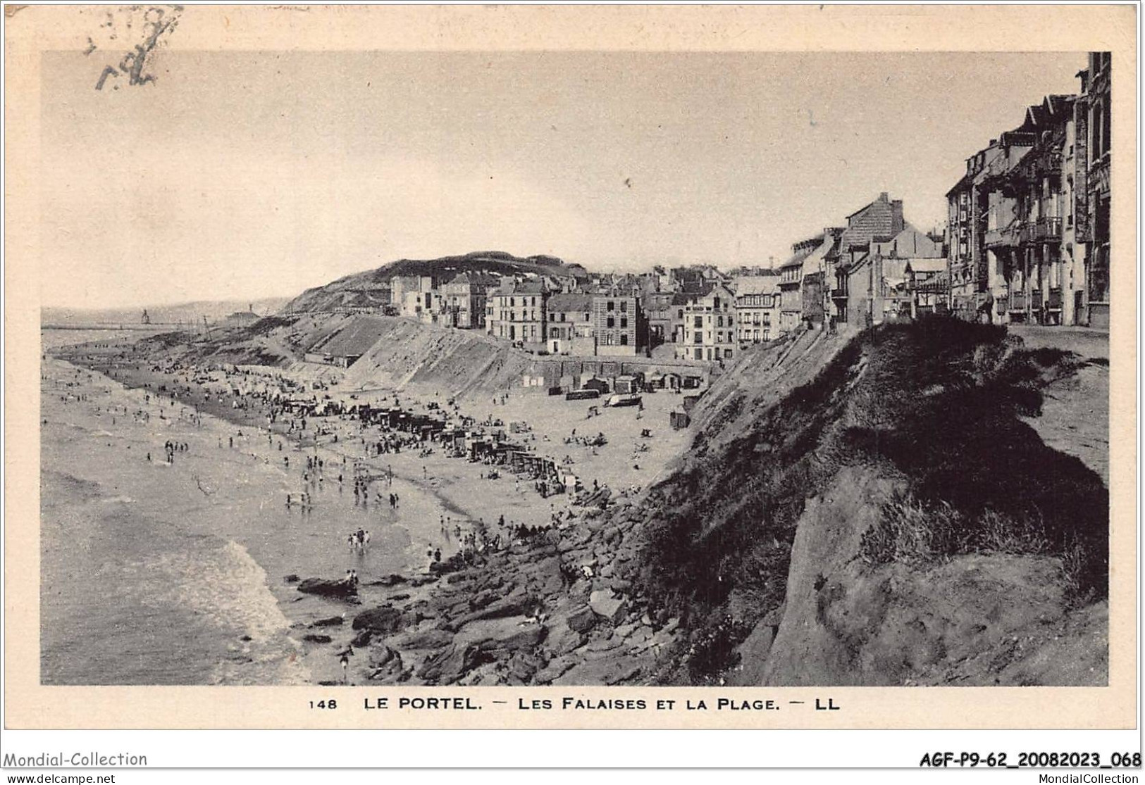 AGFP9-62-0792 - LE PORTEL - Les Falaises Et La Plage  - Le Portel