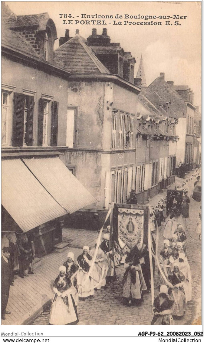 AGFP9-62-0784 - Environs De Boulogne-sur-mer - LE PORTEL - La Procession  - Le Portel