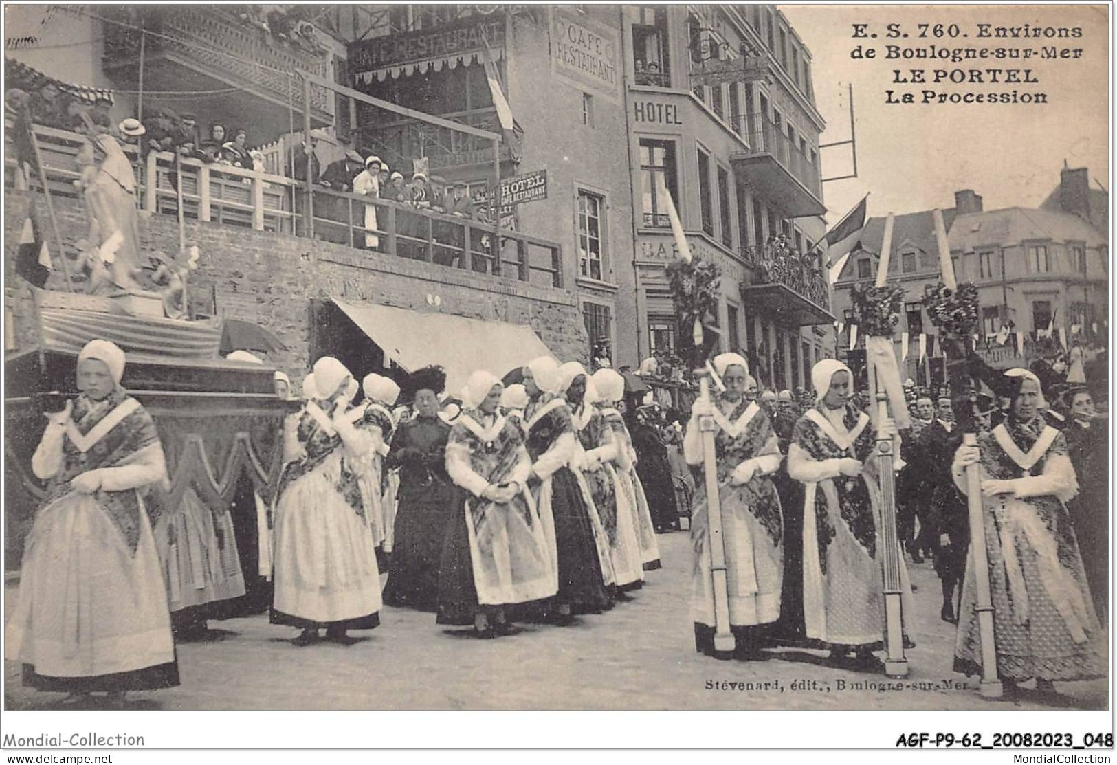 AGFP9-62-0782 - Environs De Boulogne Sur Mer - LE PORTEL - La Procession  - Le Portel