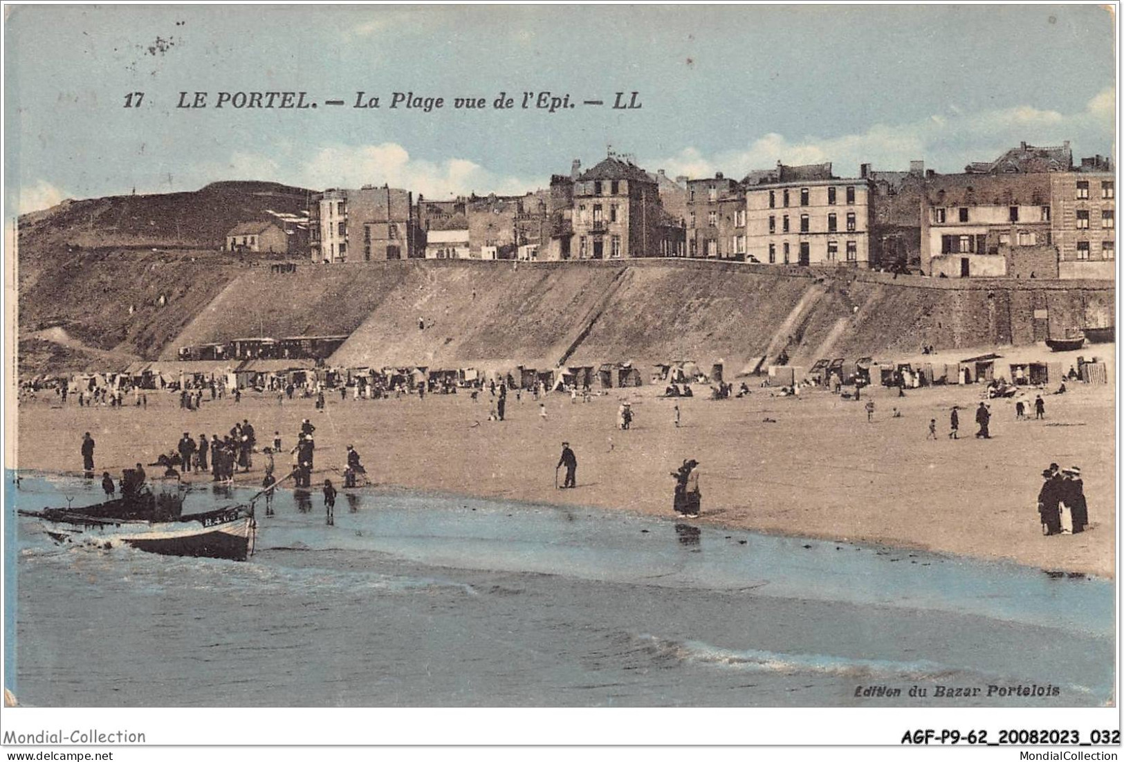 AGFP9-62-0774 - LE PORTEL - La Plage Vue De L'epi  - Le Portel