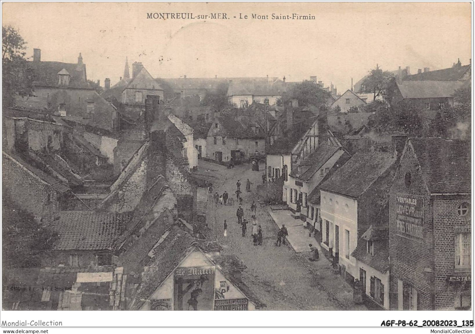 AGFP8-62-0744 - MONTREUIL-SUR-MER - Le Mont Saint-firmin - Montreuil