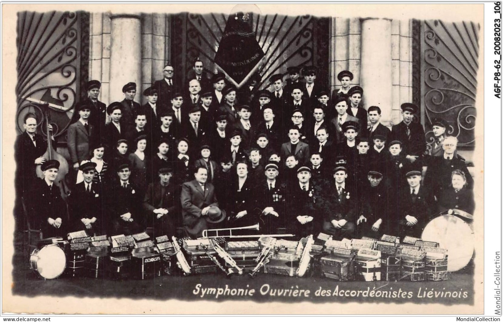 AGFP8-62-0729 - LIEVIN - Symphonie Ouvrière Des Accordéonistes Liévinois  - Lievin