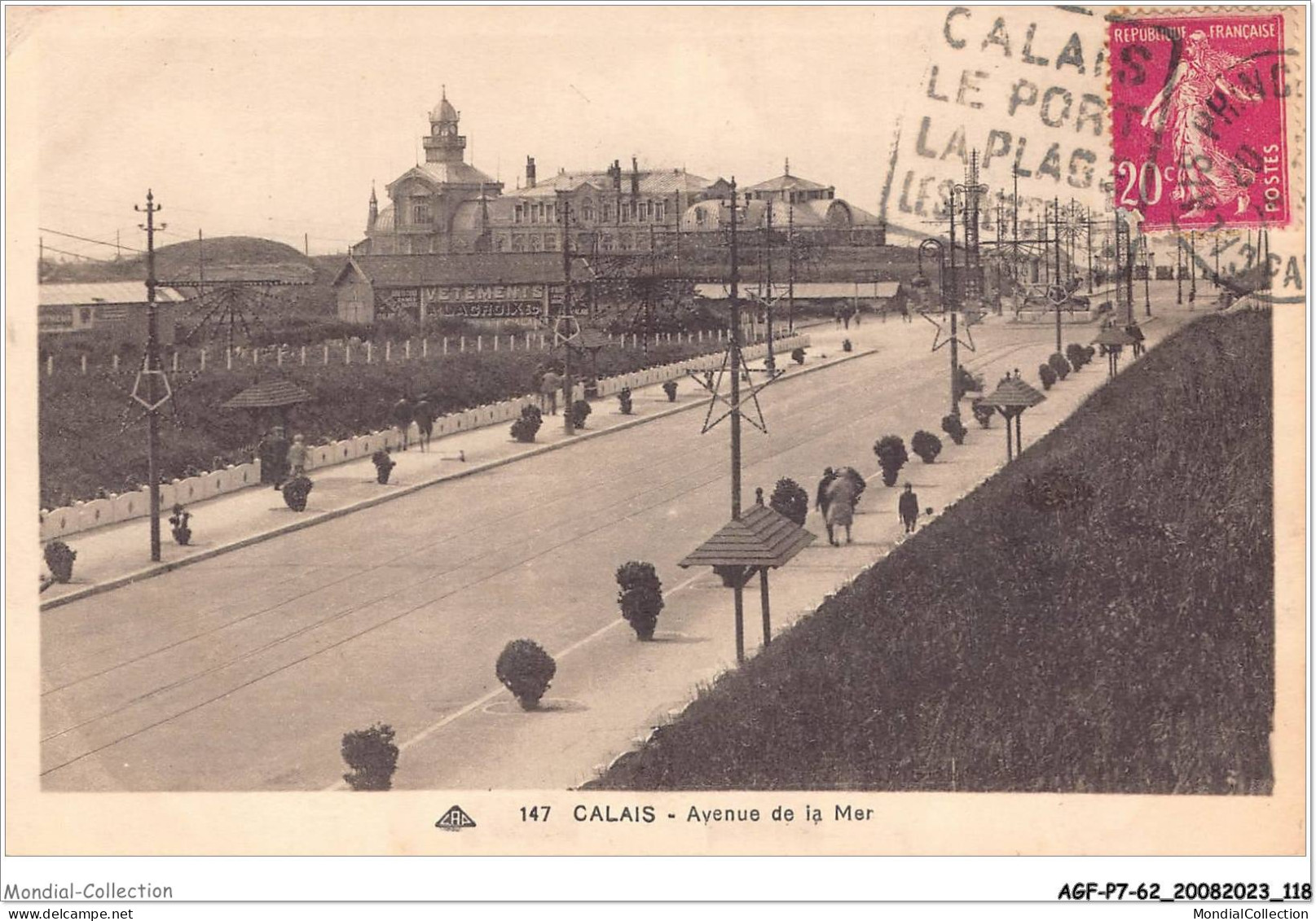 AGFP7-62-0645 - CALAIS - Avenue De La Mer  - Calais