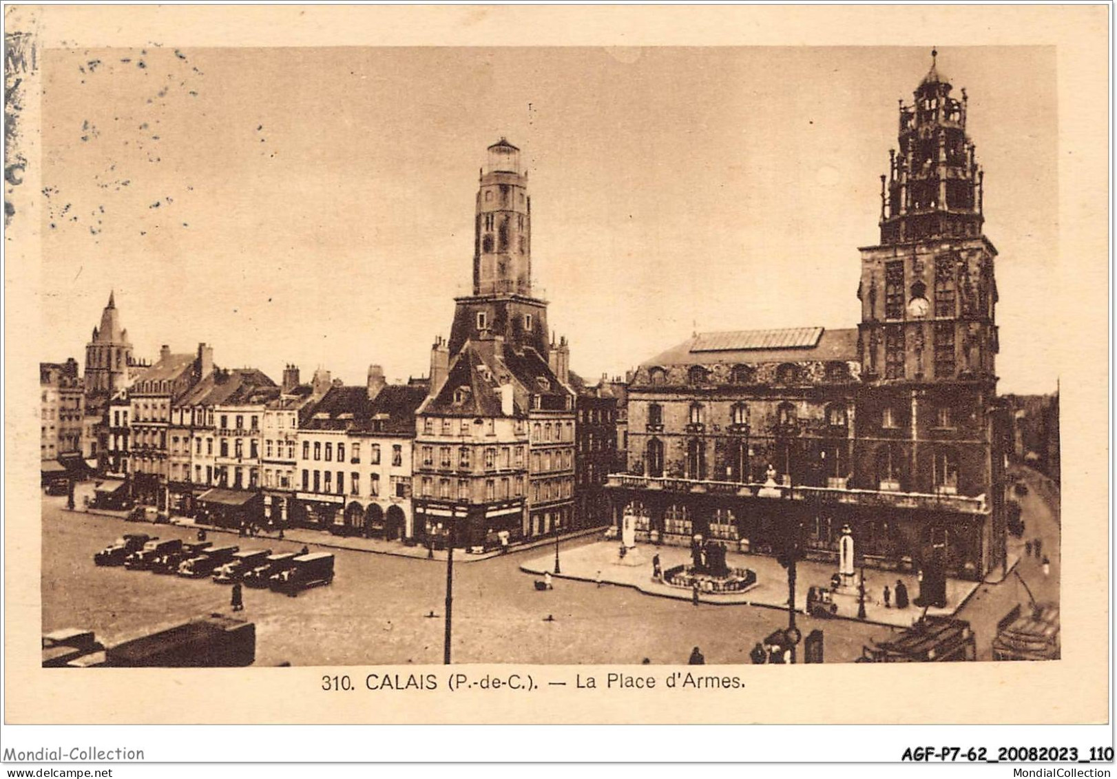AGFP7-62-0641 - CALAIS - La Place D'armes  - Calais