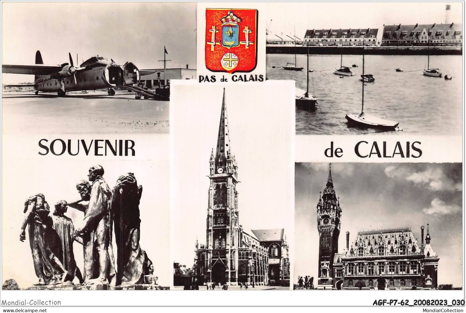 AGFP7-62-0601 - CALAIS - Souvenir De Calais  - Calais