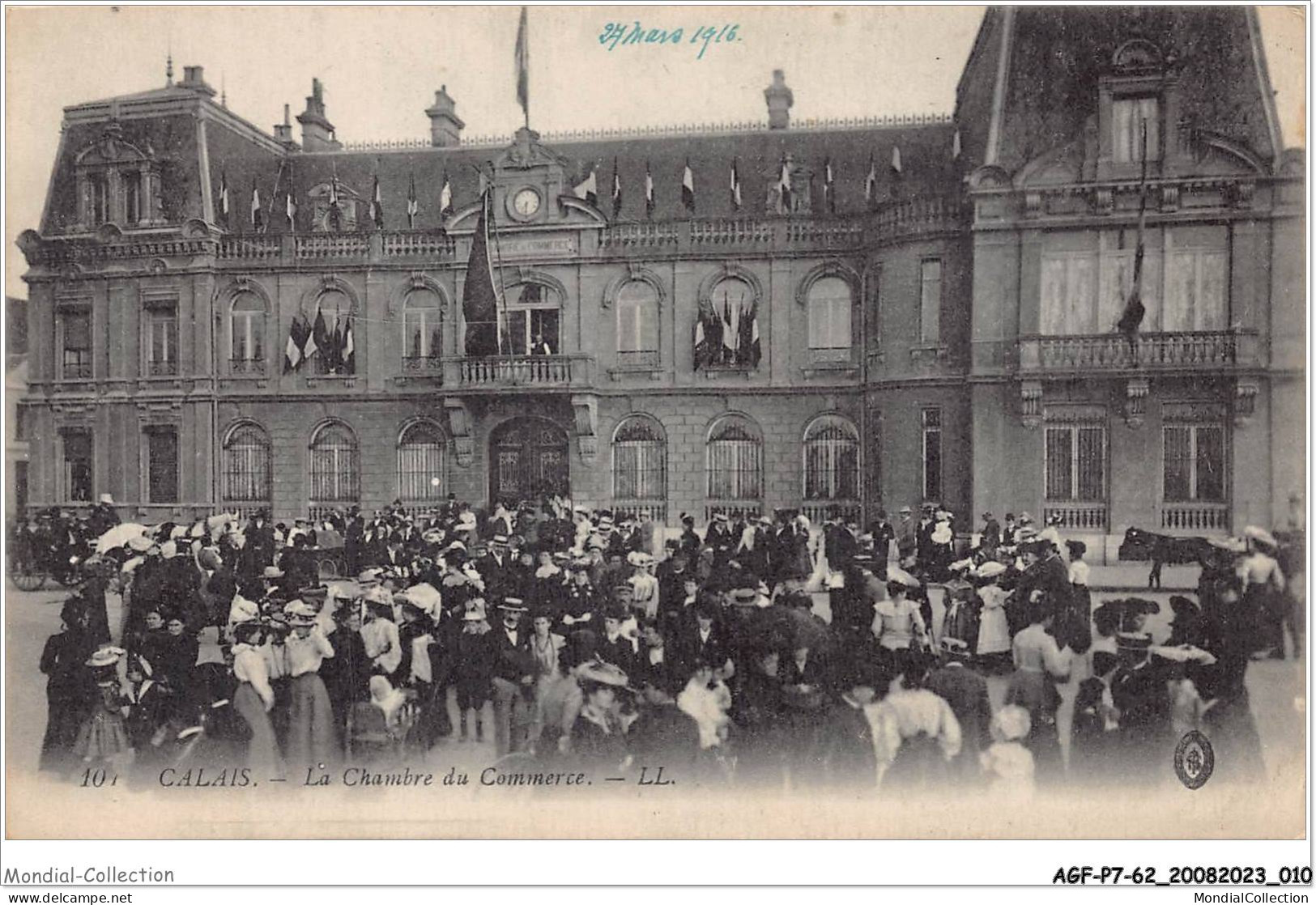 AGFP7-62-0591 - CALAIS - La Chambre Du Commerce  - Calais