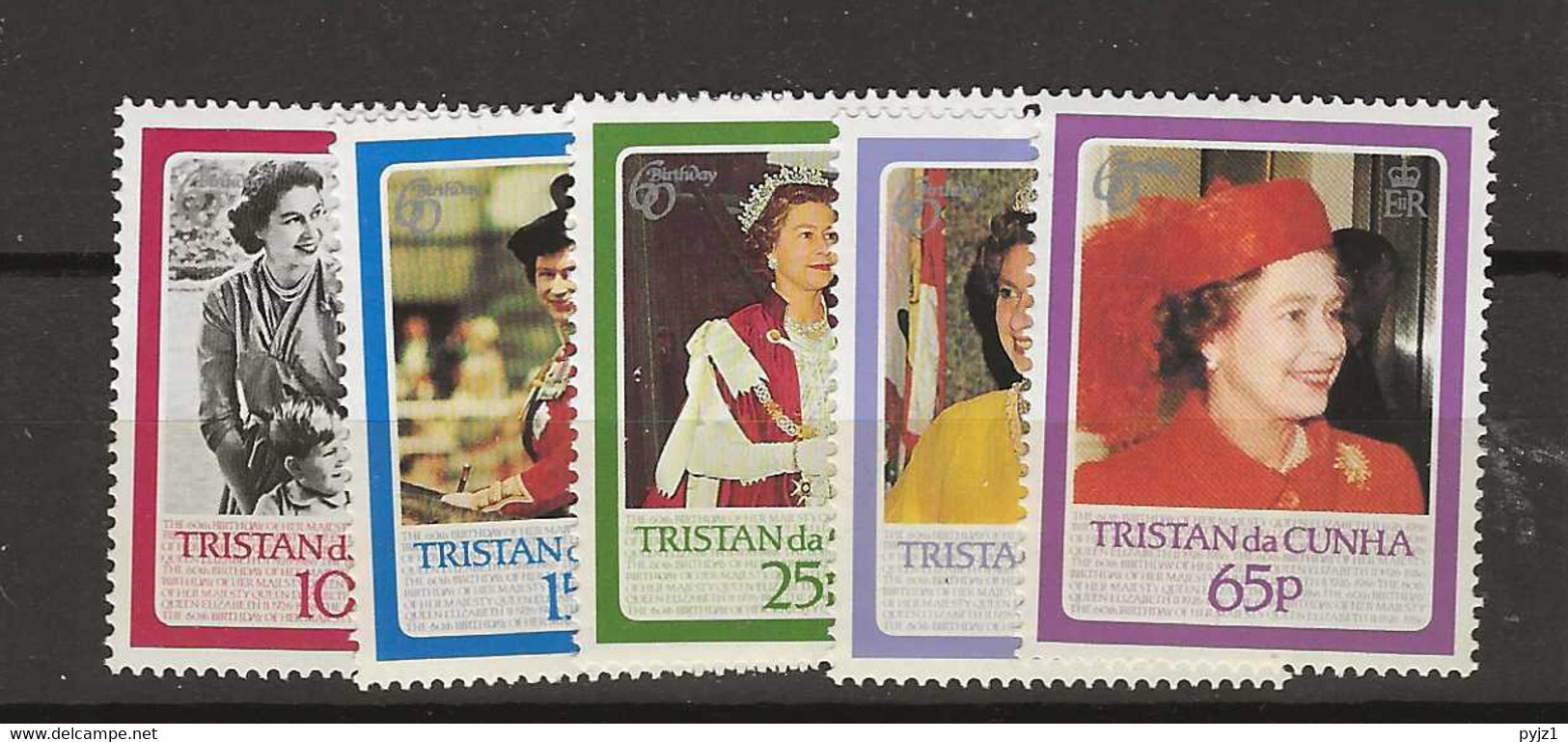 1986 MNH Tristan Da Cunha Postfris** - Tristan Da Cunha