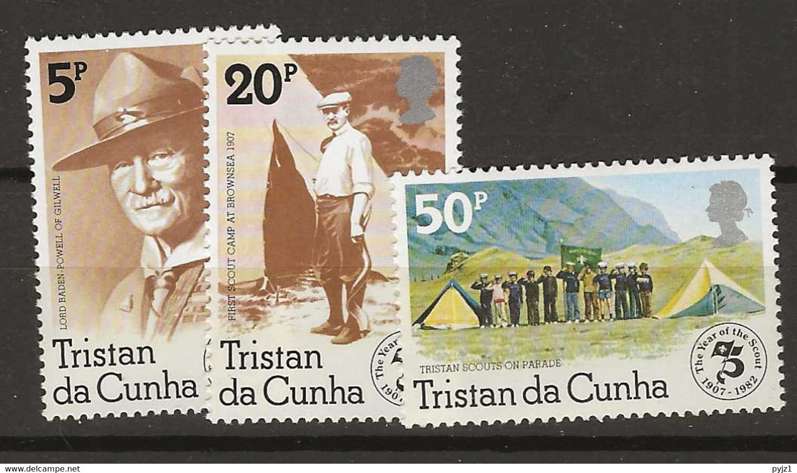 1982 MNH Tristan Da Cunha Postfris** - Tristan Da Cunha