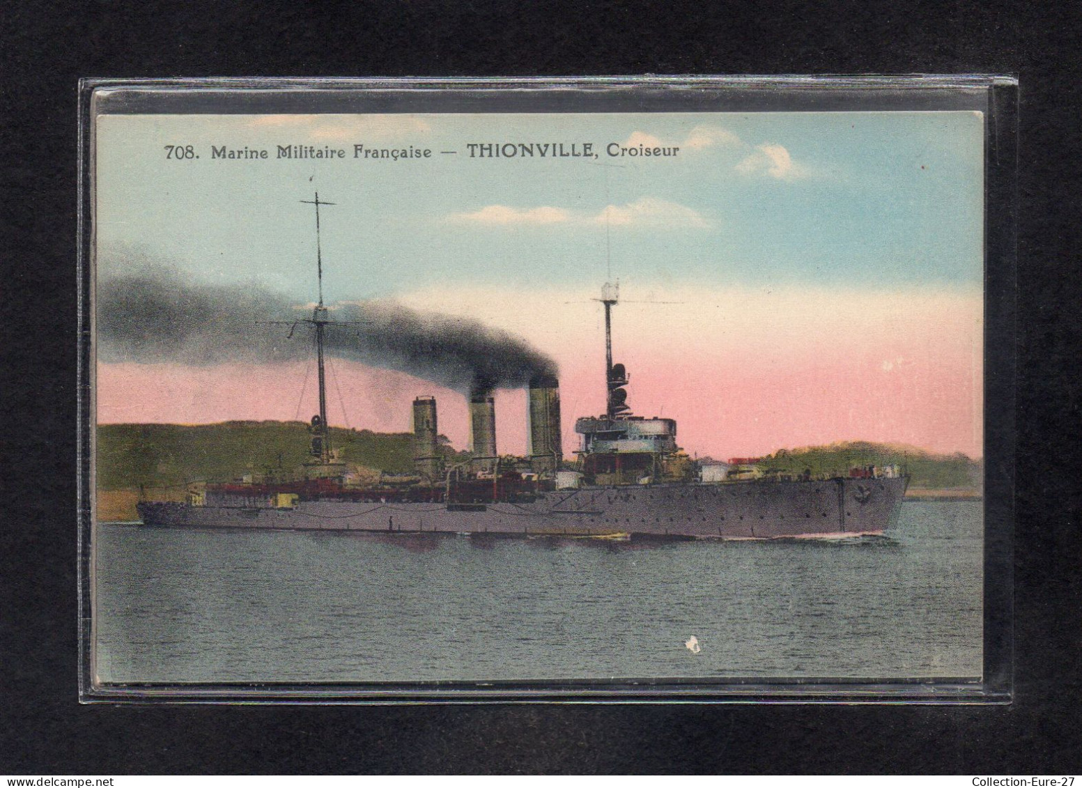 (07/05/24) THEME BATEAUX-CPA MARINE MILITAIRE FRANCAISE - LE THIONVILLE - Warships
