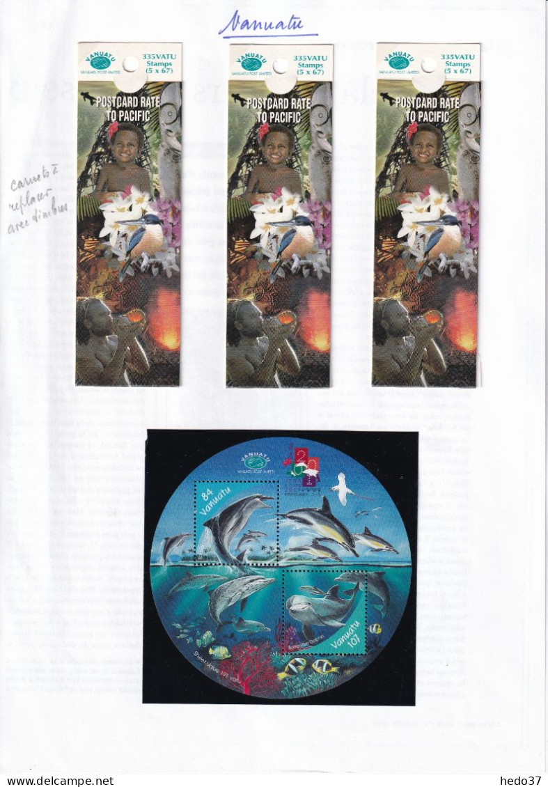 Vanuatu - Collection 1980/2000 - Neufs ** sans charnière - Cote Yvert 1440 € - TB