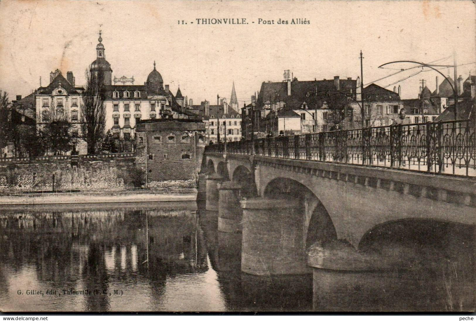 N°2133 W -cpa Thionville -pont Des Alliés- - Thionville