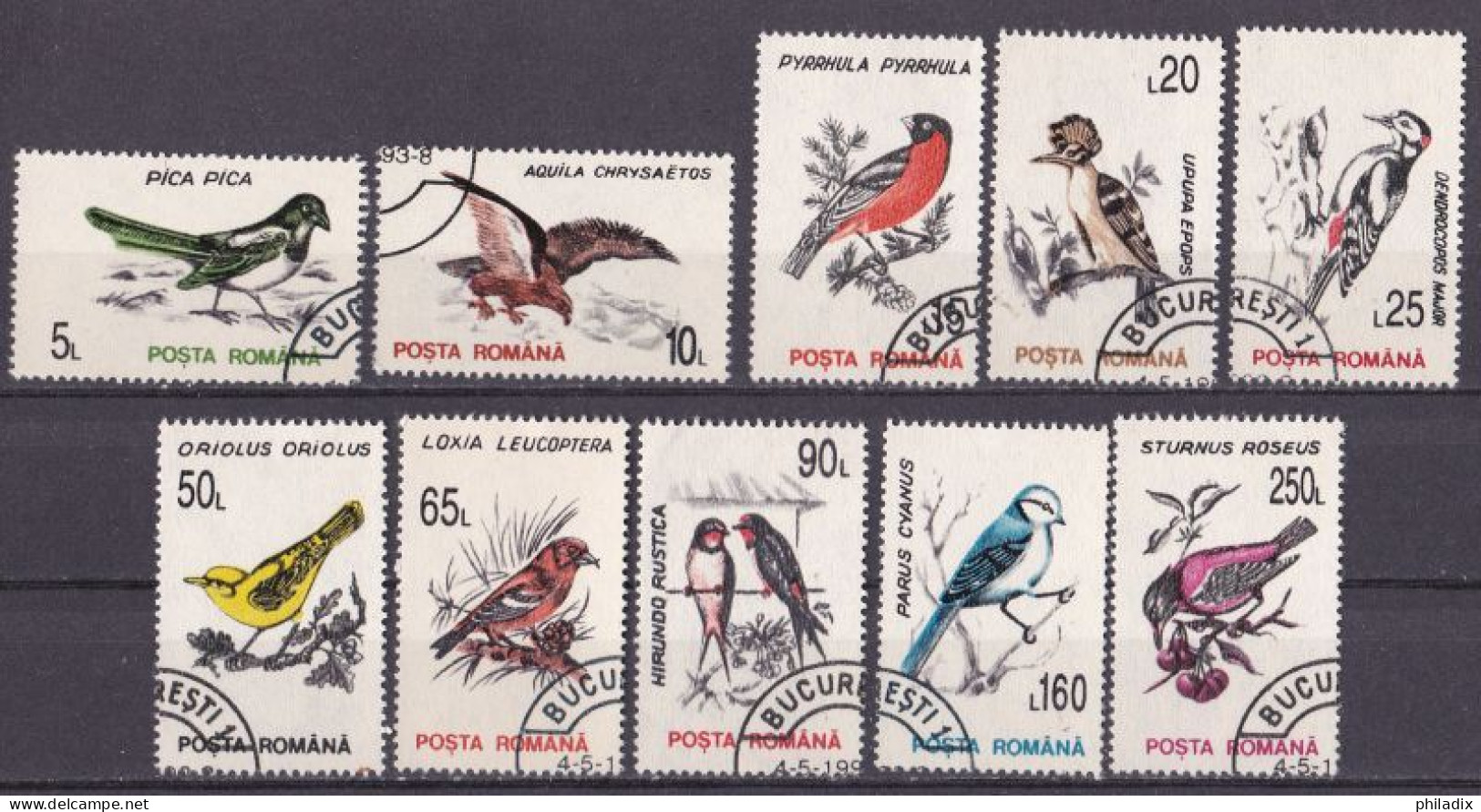 Rumänien Satz Von 1993 O/used (A5-12) - Used Stamps