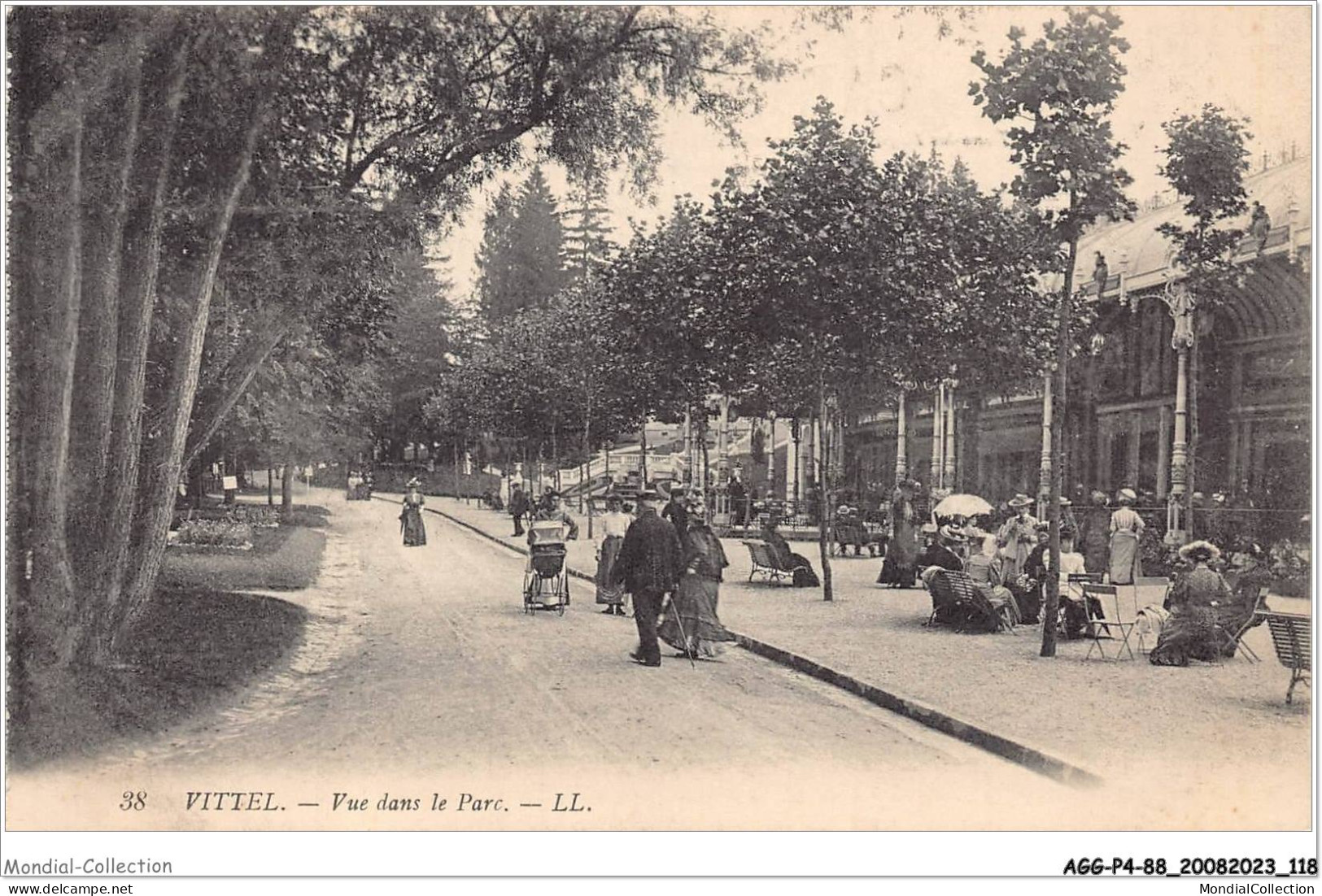 AGGP4-88-0310 - VITTEL - Vue Dans Le Parc - Contrexeville