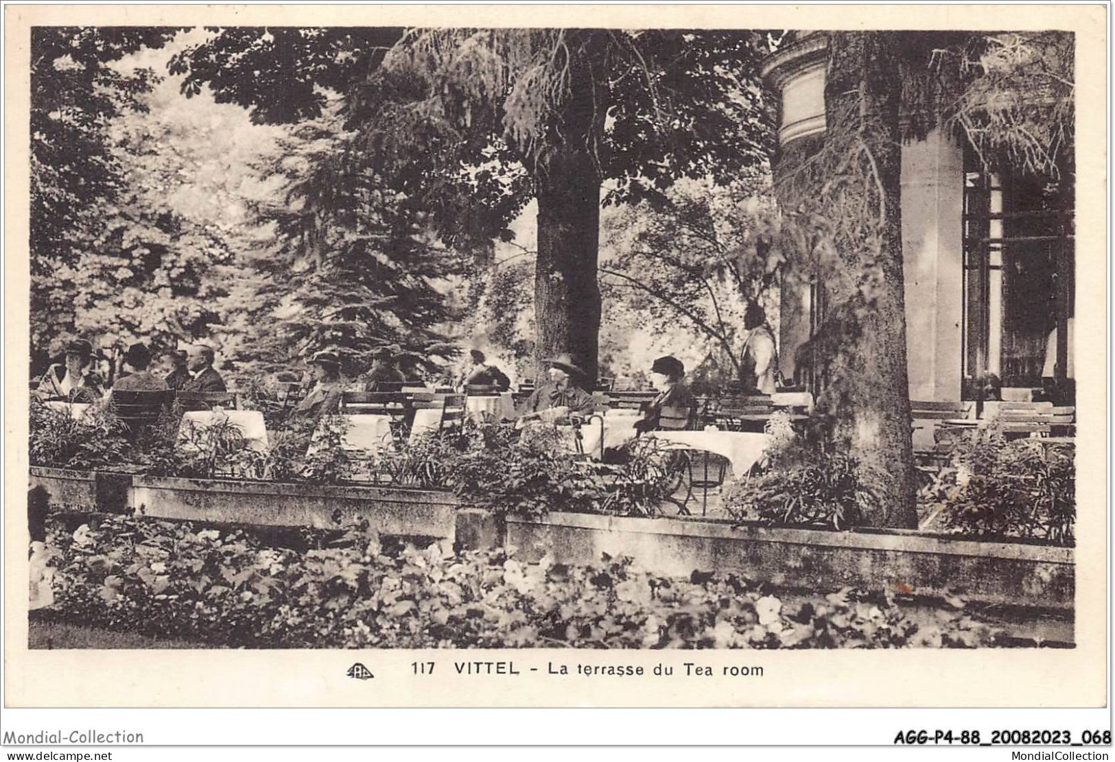 AGGP4-88-0285 - VITTEL - La Terrasse Du Tea Room - Contrexeville