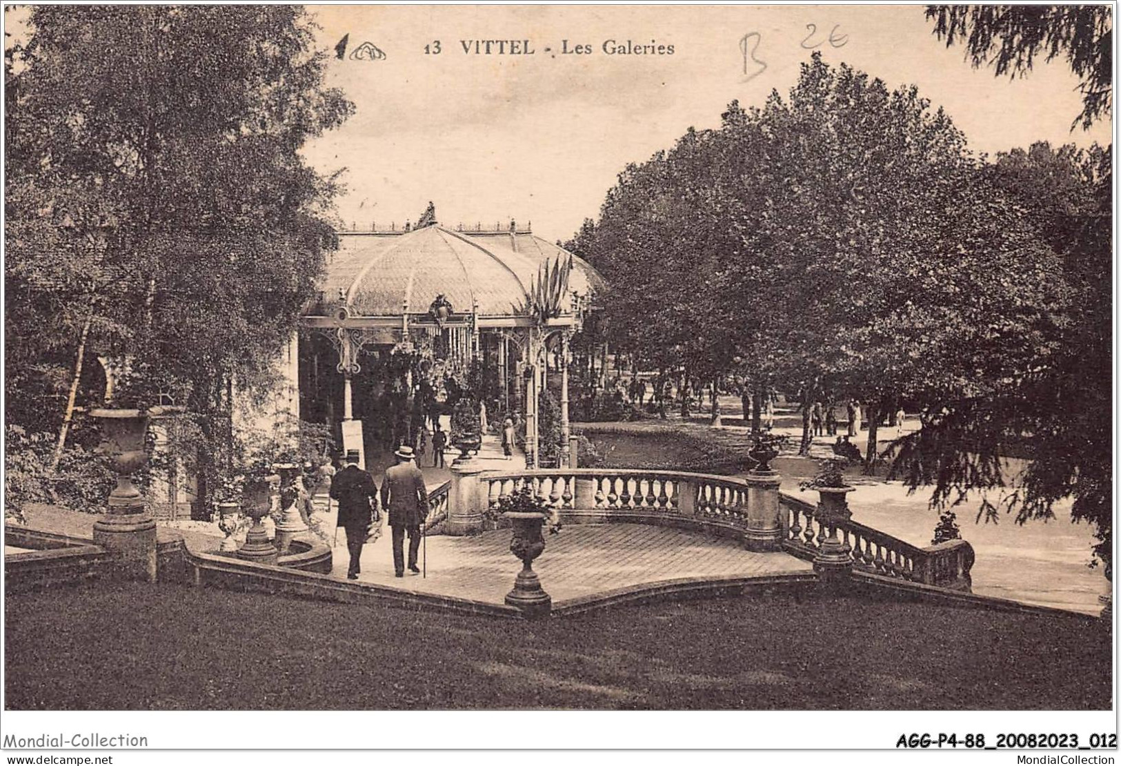 AGGP4-88-0257 - VITTEL - Les Galeries - Contrexeville