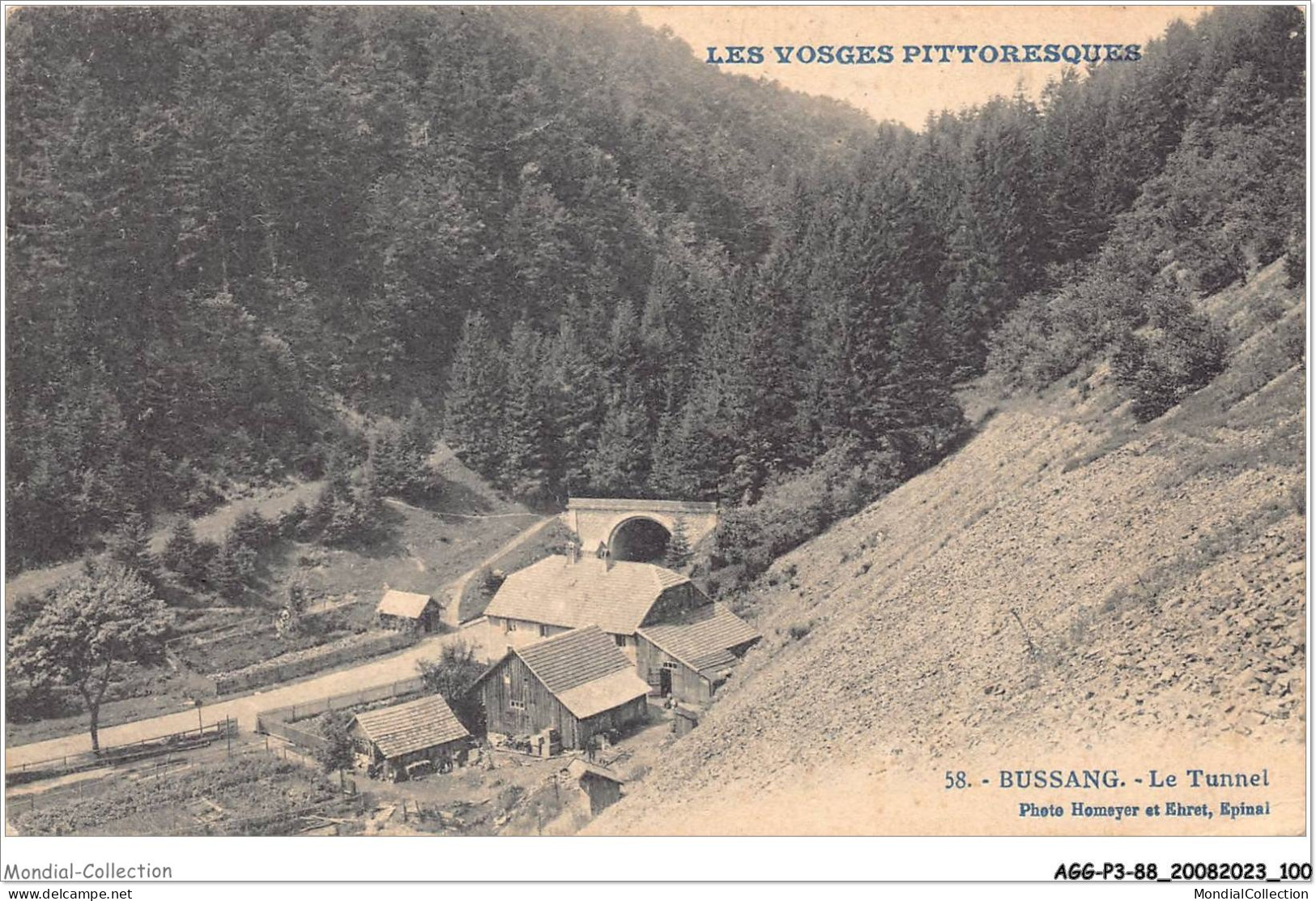 AGGP3-88-0217 - BUSSANG - Le Tunnel - Les Vosges Pitttoresqiue - Bussang