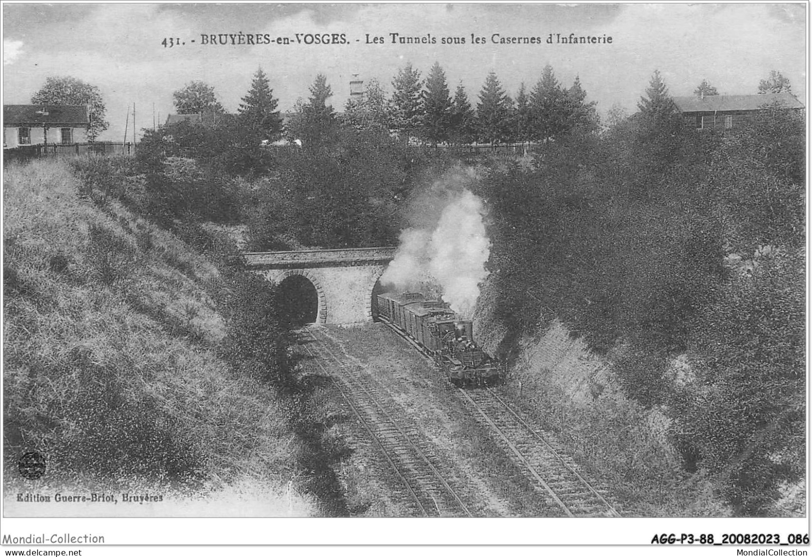 AGGP3-88-0210 - BRUYERES-EN-VOSGES - Les Tunnes Sous Les Casernes D'infanterie - Bruyeres