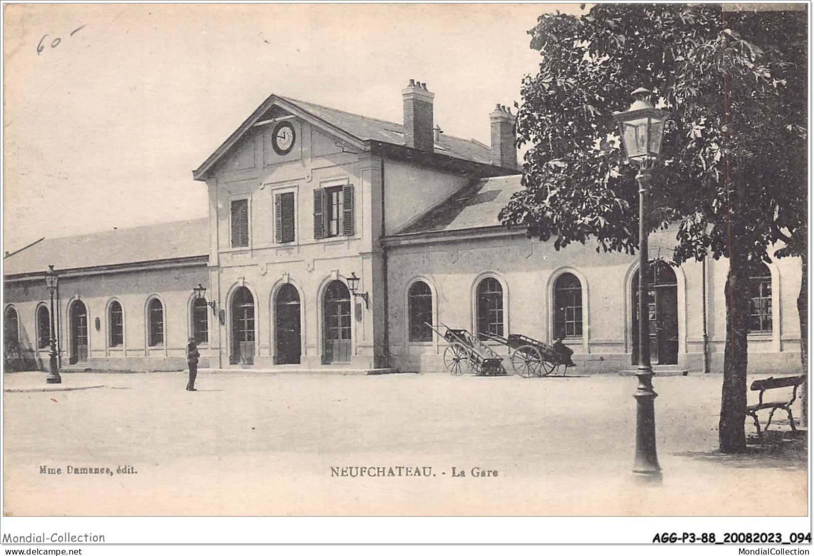 AGGP3-88-0214 - NEUFCHATEAU - La Gare - Neufchateau