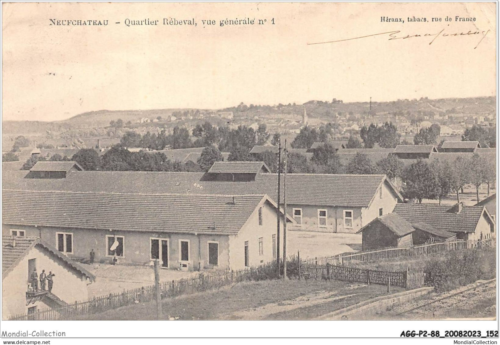 AGGP2-88-0158 - NEUFCHATEAU - Quartier Rebeval - Vue Générale - Neufchateau